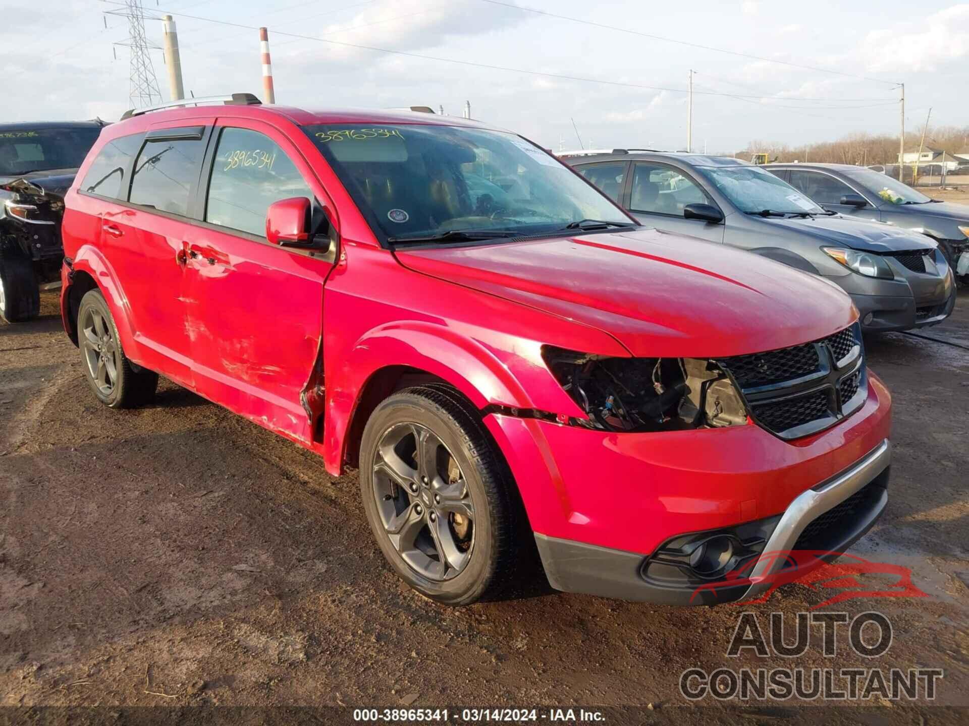 DODGE JOURNEY 2018 - 3C4PDDGG0JT387604