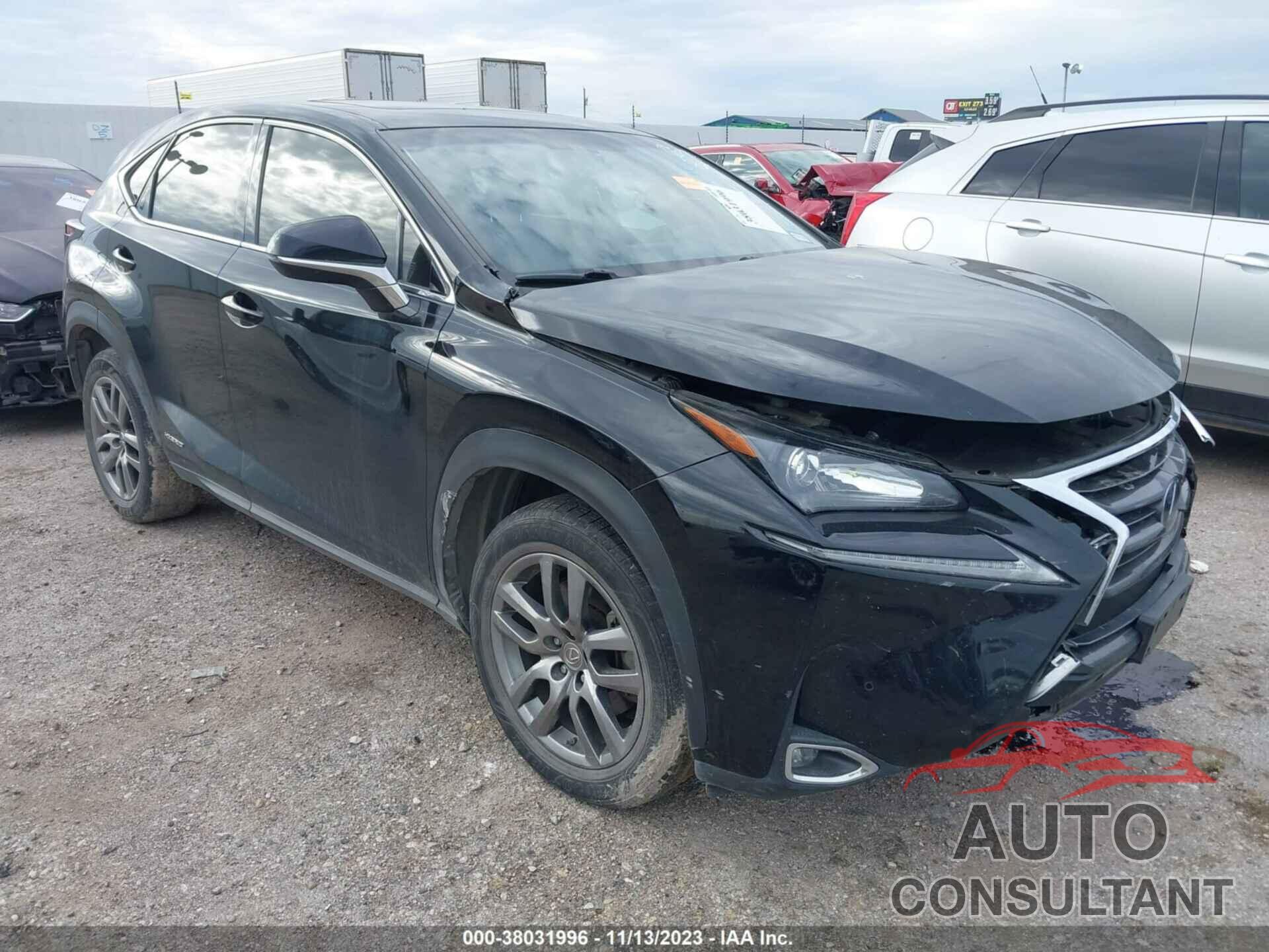 LEXUS NX 300H 2016 - JTJYWRBZ5G2009886