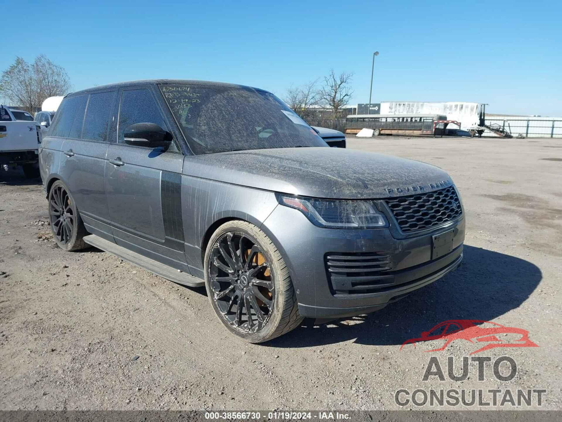 LAND ROVER RANGE ROVER 2018 - SALGS2SV3JA387788