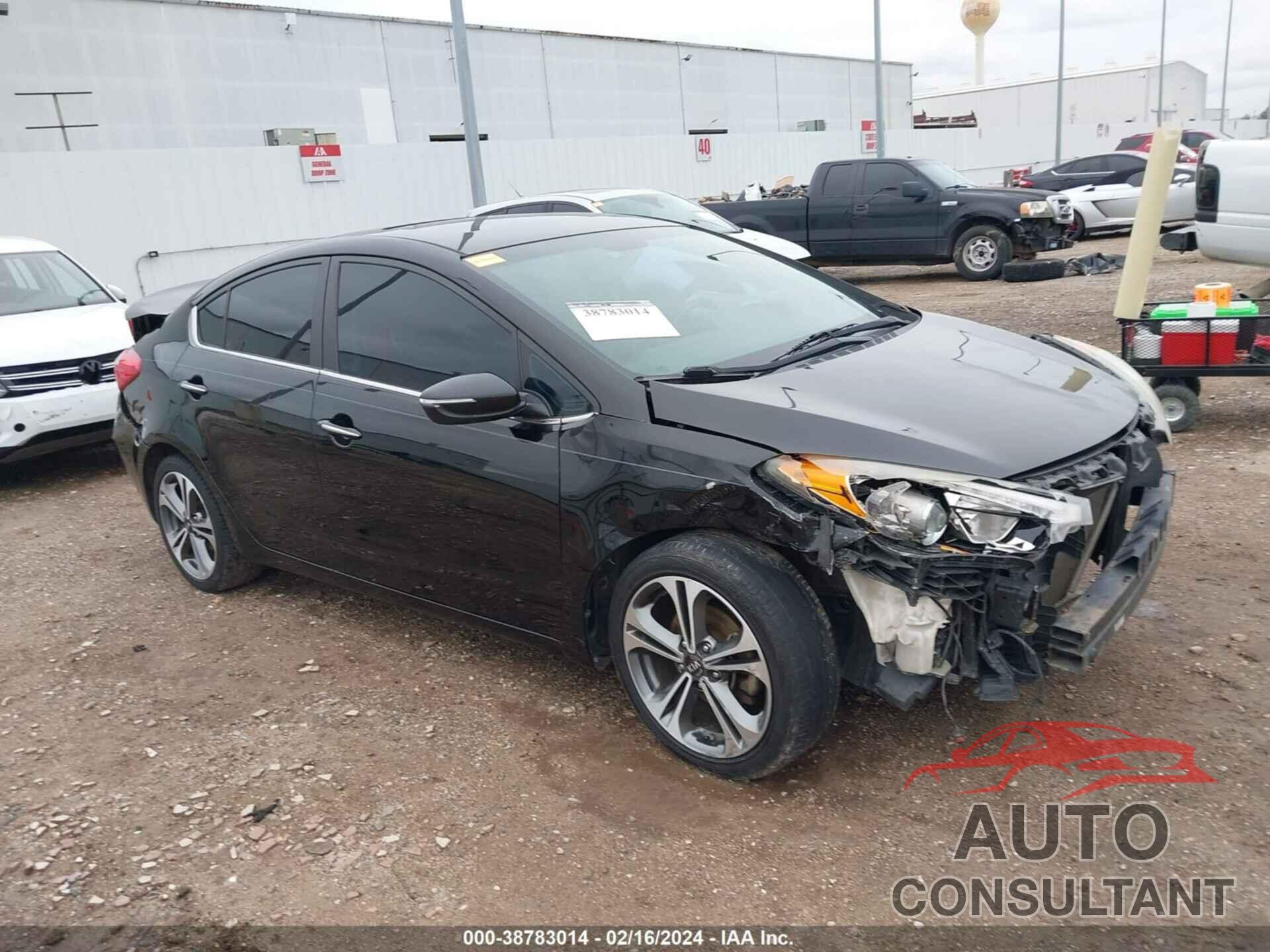 KIA FORTE 2016 - KNAFZ4A88G5548138