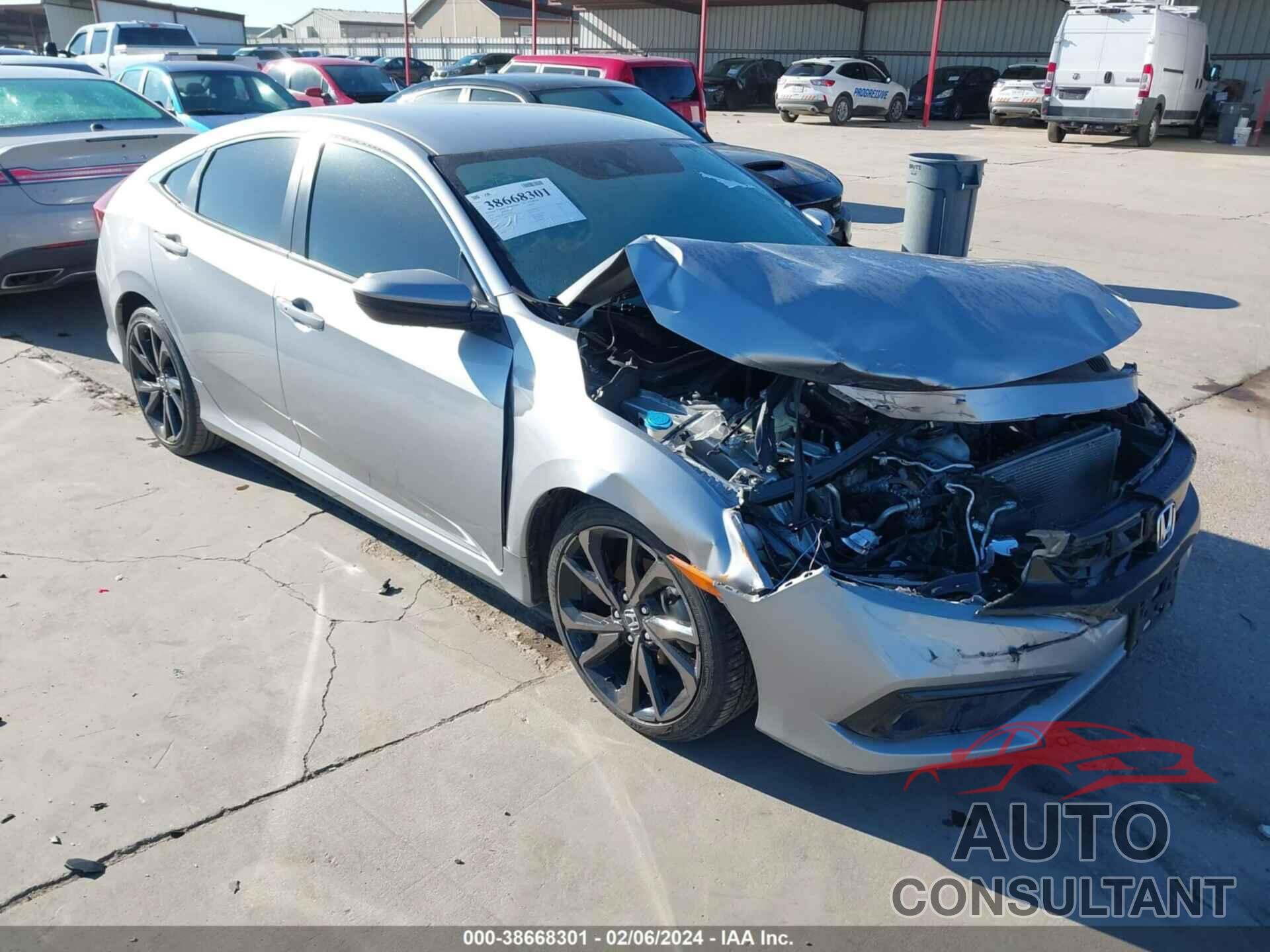 HONDA CIVIC 2019 - 19XFC2F86KE051202