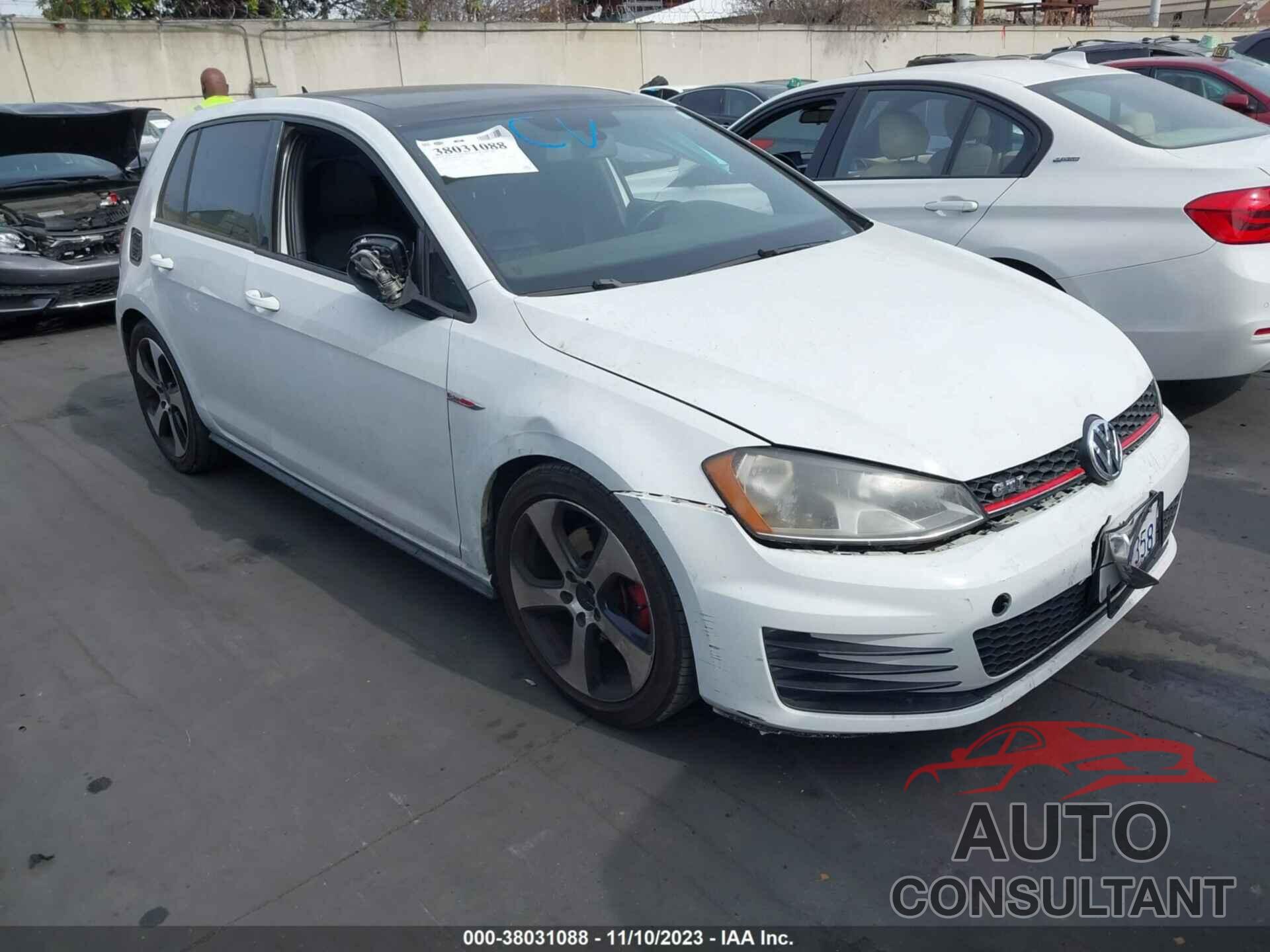 VOLKSWAGEN GOLF GTI 2015 - 3VW4T7AU5FM003577