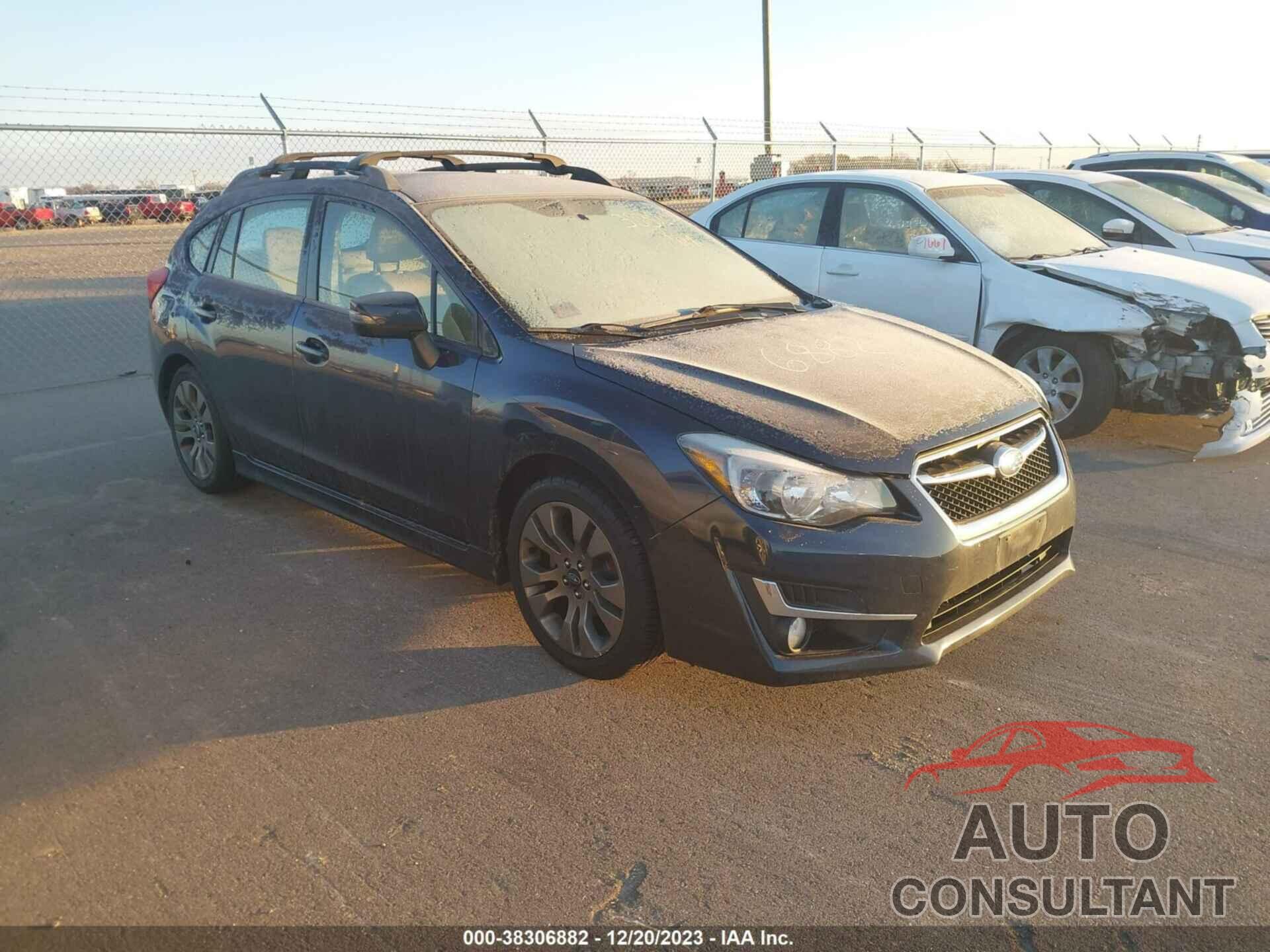 SUBARU IMPREZA 2016 - JF1GPAU60GH216186