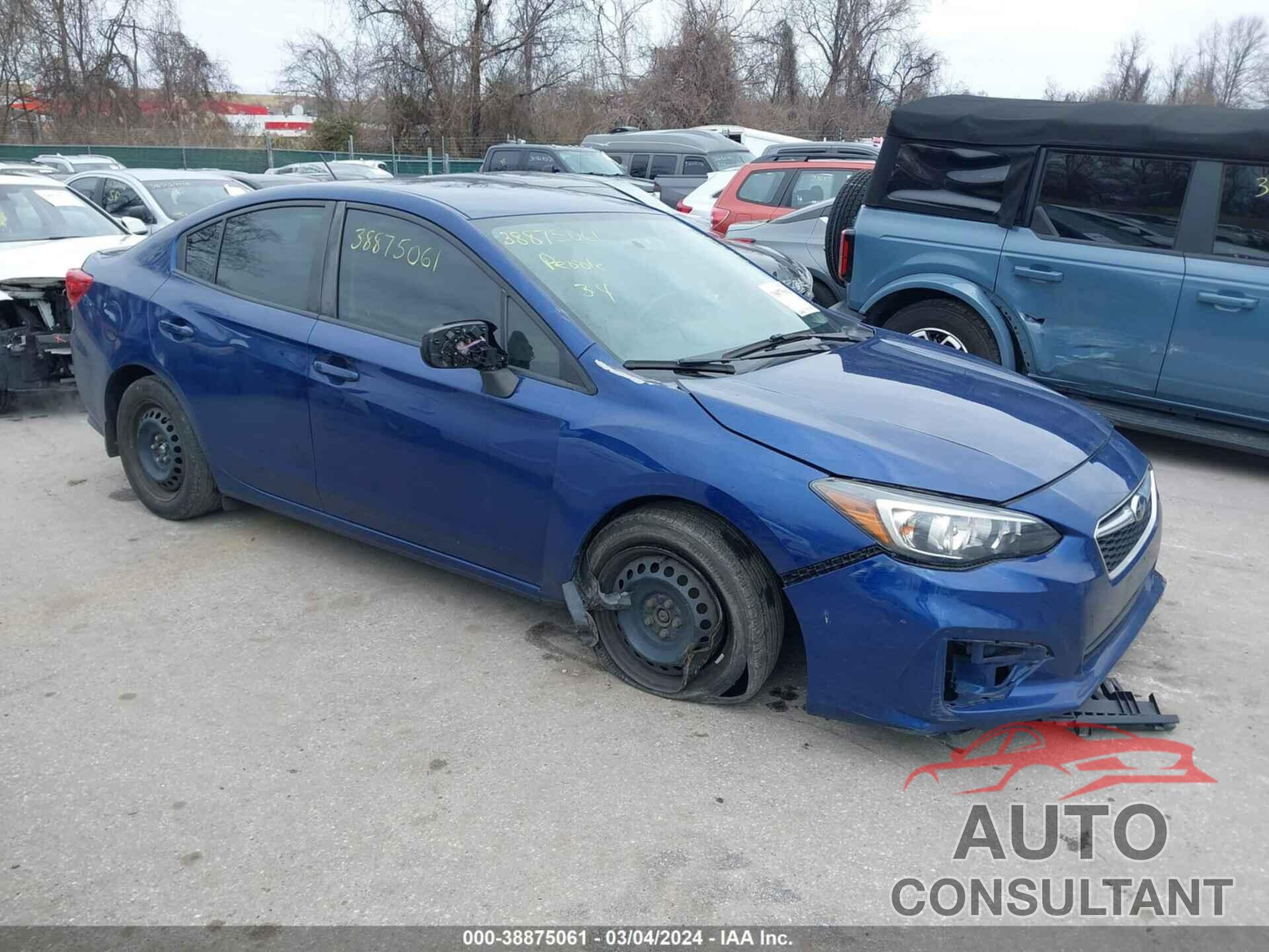 SUBARU IMPREZA 2017 - 4S3GKAA6XH3606983