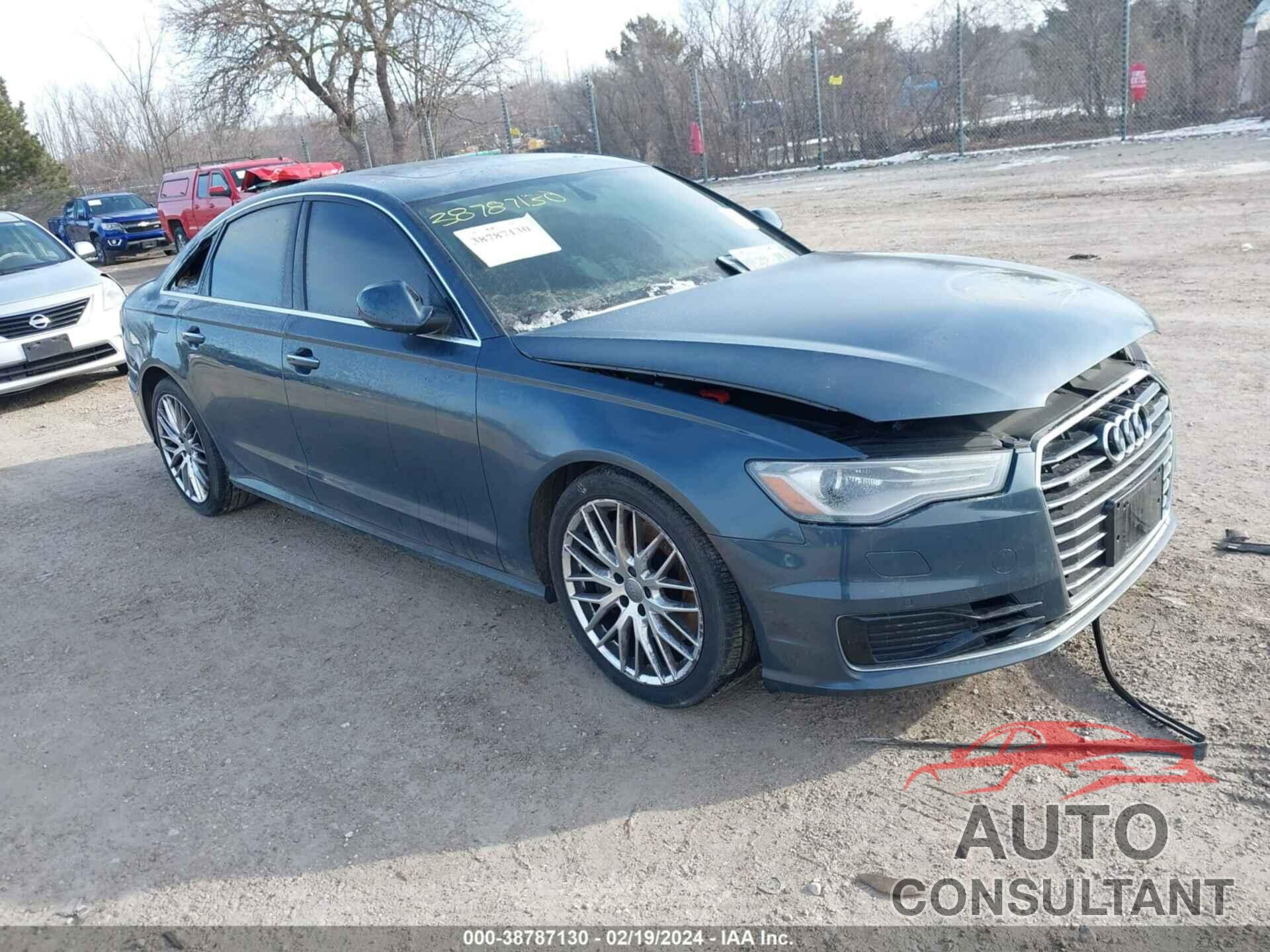 AUDI A6 2016 - WAUGFAFCXGN078641