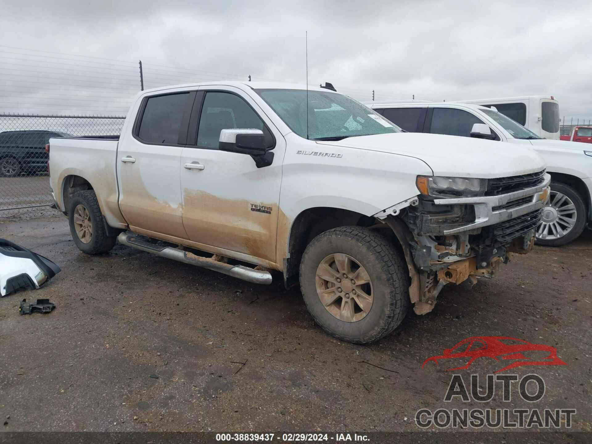 CHEVROLET SILVERADO 1500 2021 - 3GCPWCED3MG458451