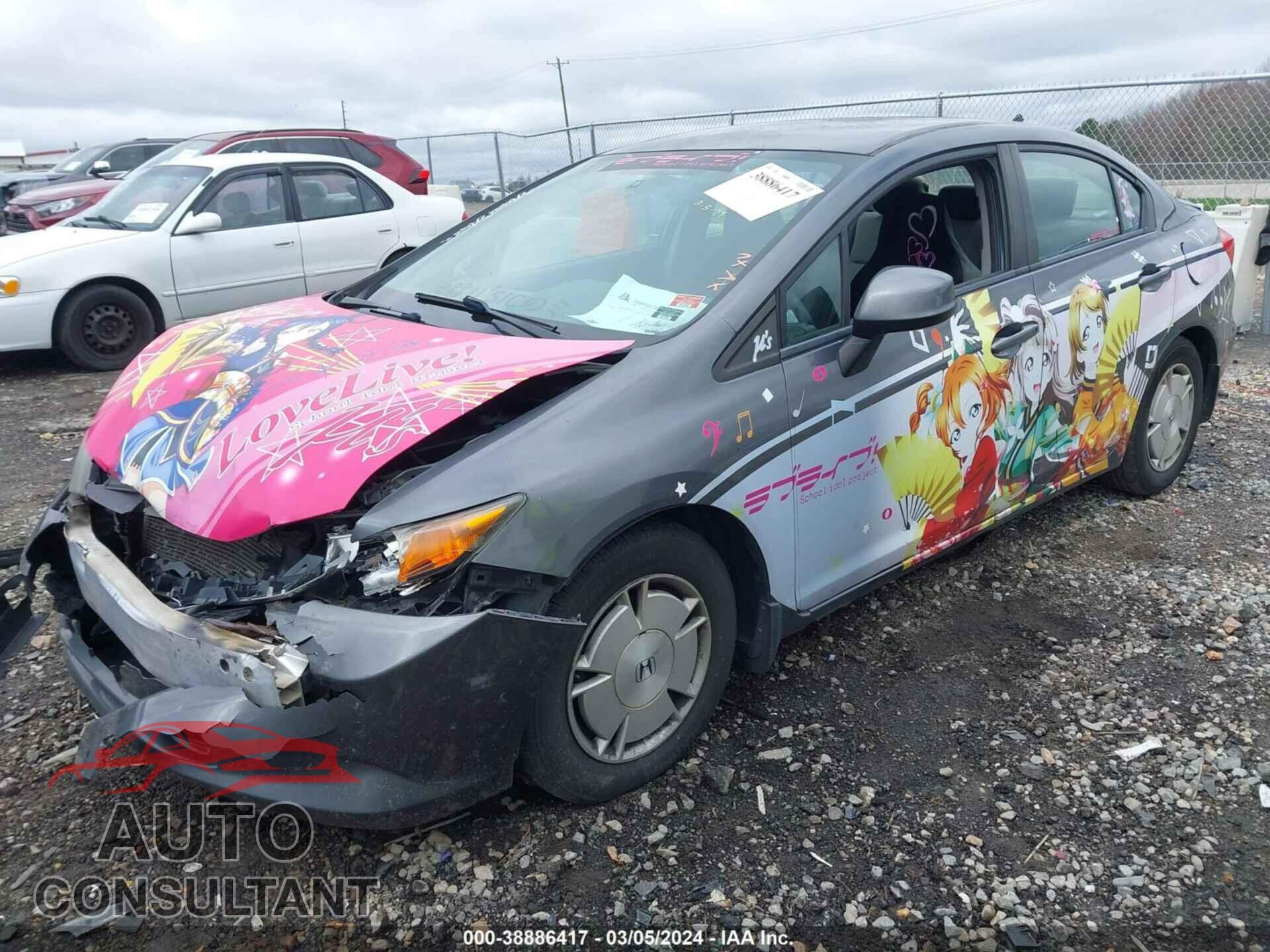 HONDA CIVIC 2012 - 2HGFB2F60CH320979