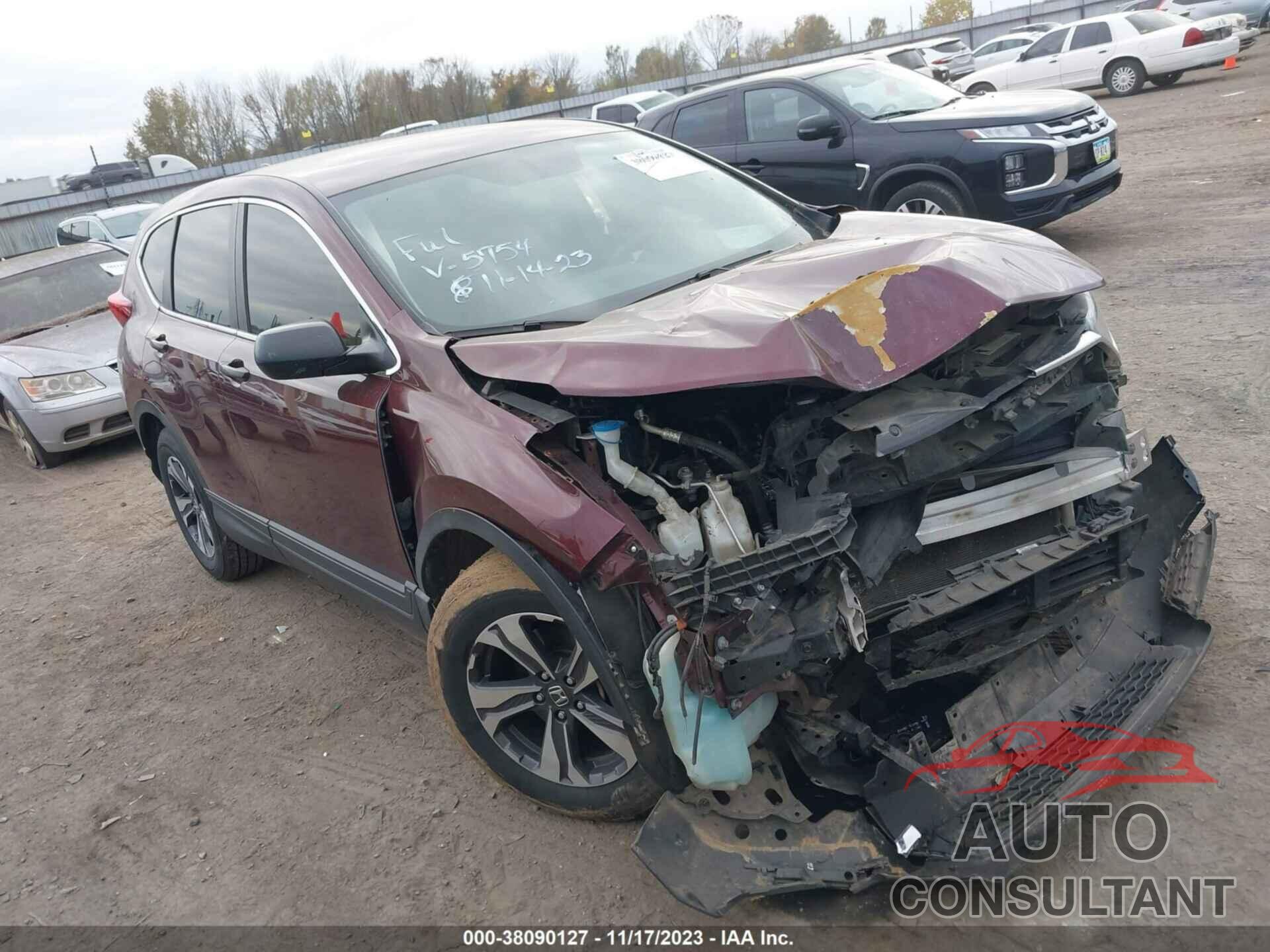 HONDA CR-V 2017 - 7FARW5H34HE005754