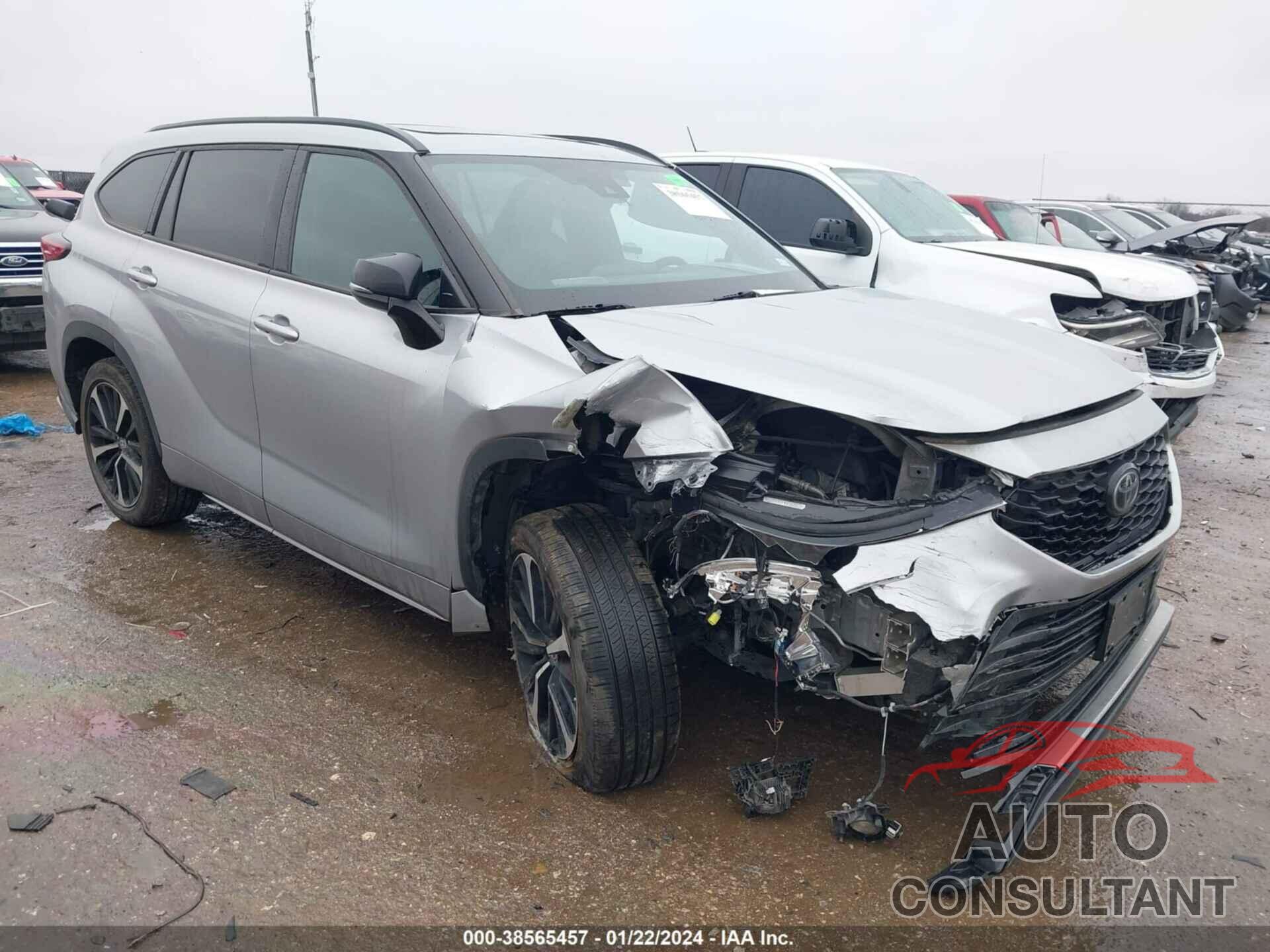 TOYOTA HIGHLANDER 2021 - 5TDLZRAH3MS088007