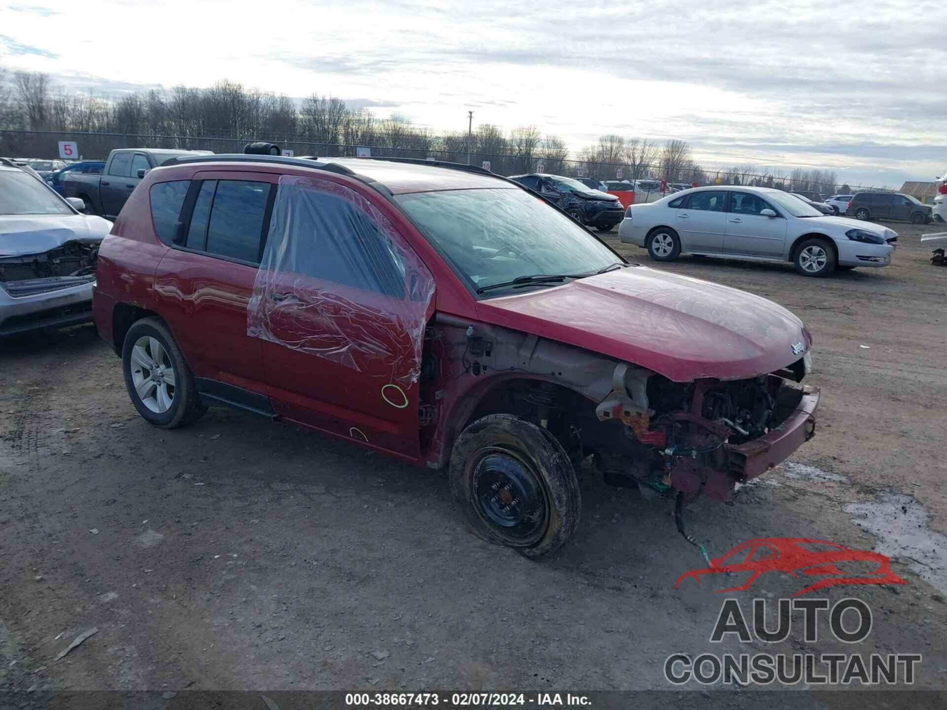 JEEP COMPASS 2016 - 1C4NJDEB5GD752932