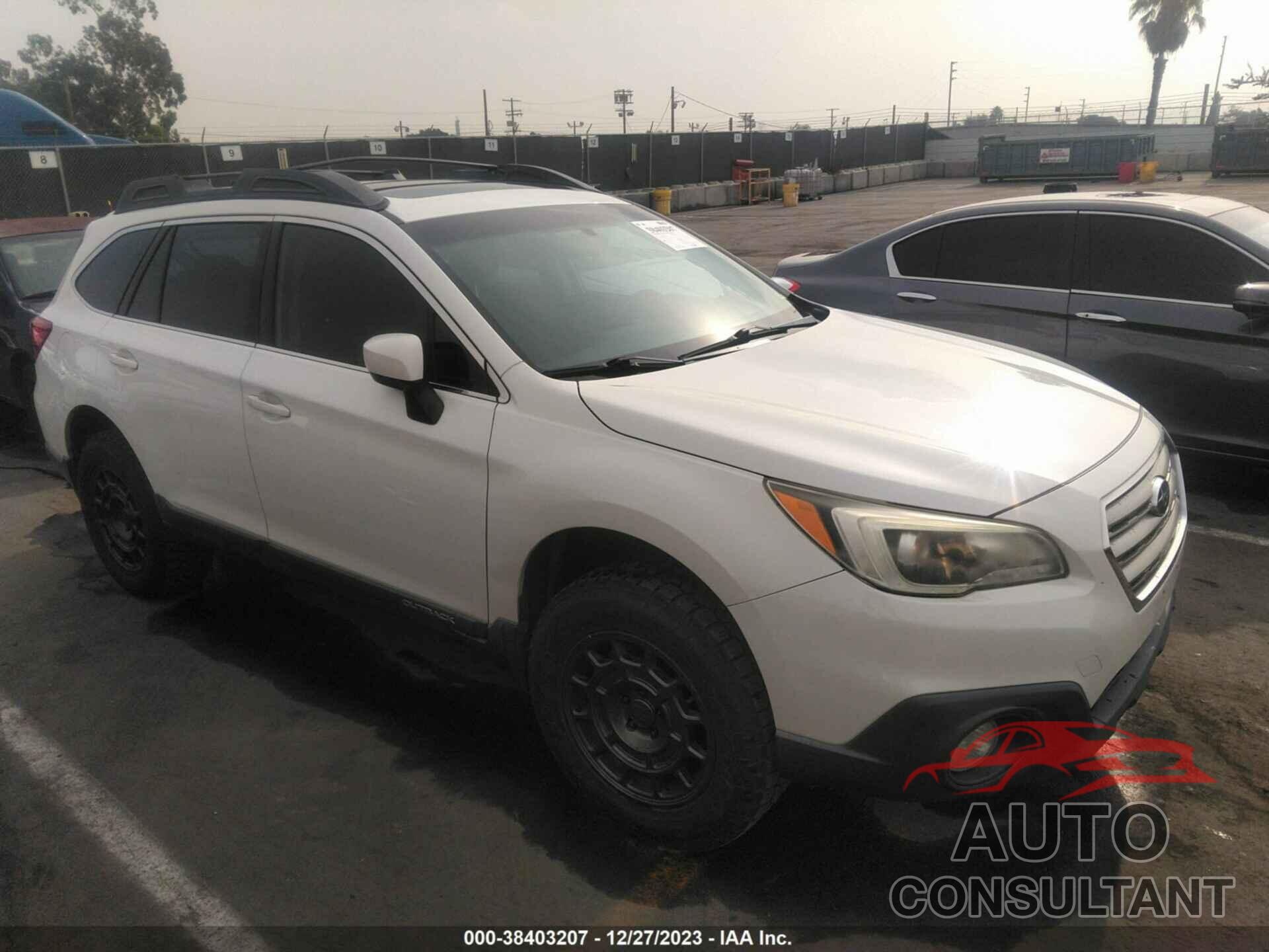 SUBARU OUTBACK 2016 - 4S4BSBDC8G3214323