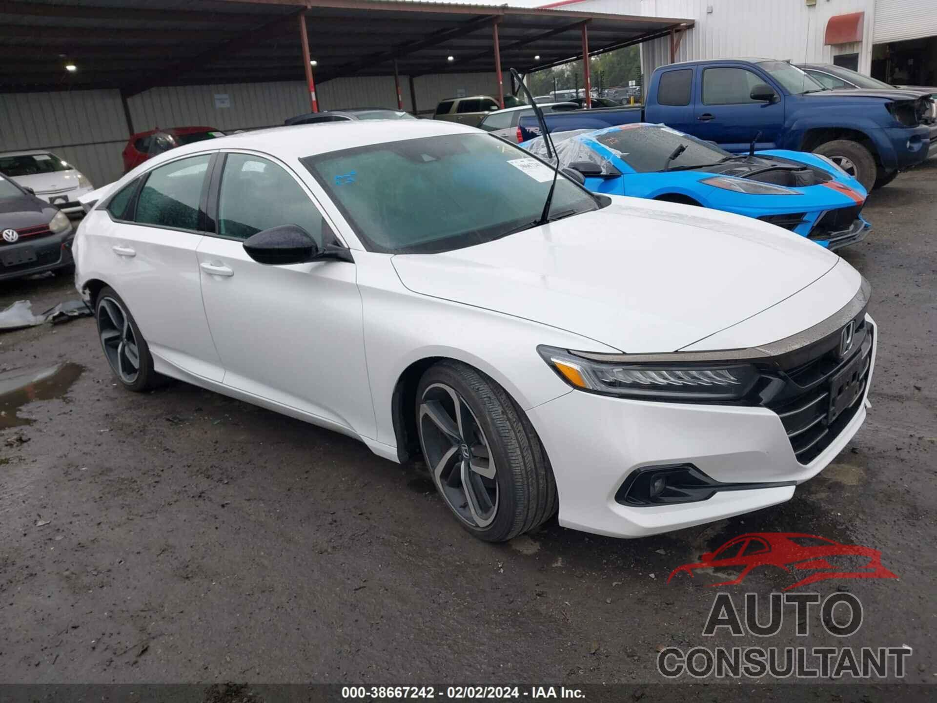 HONDA ACCORD 2021 - 1HGCV1F37MA105447