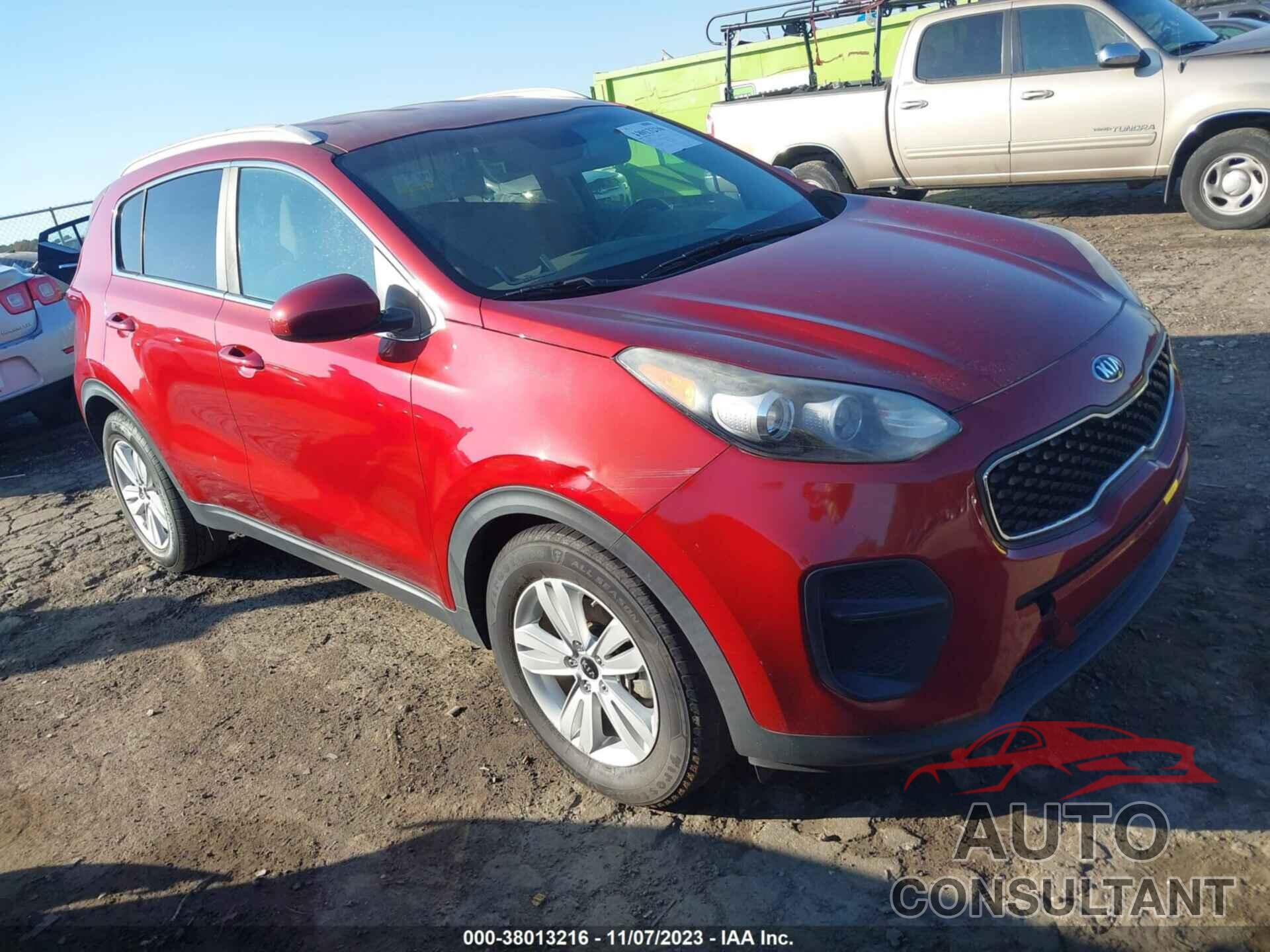 KIA SPORTAGE 2017 - KNDPM3AC5H7036573