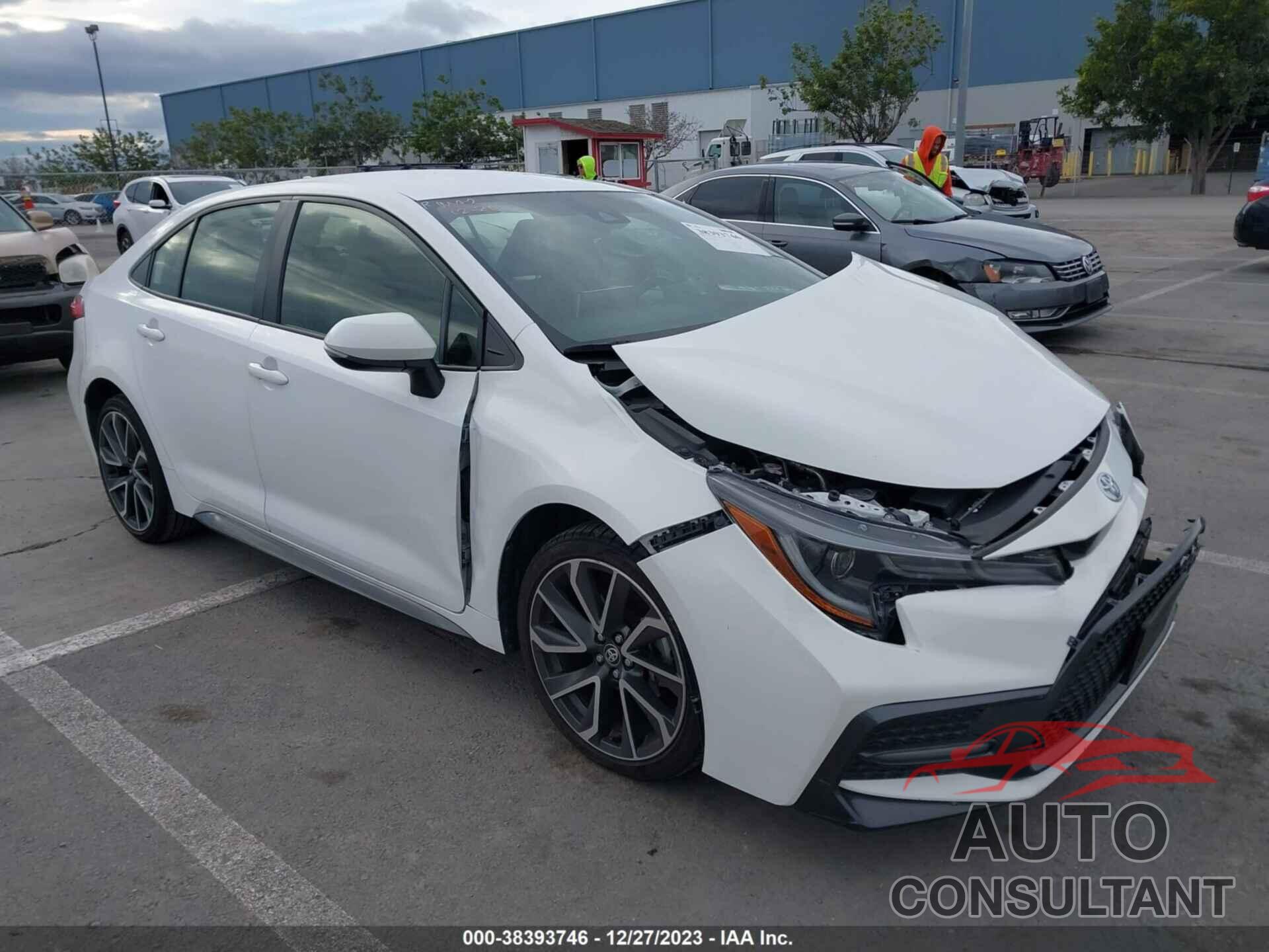 TOYOTA COROLLA 2021 - JTDS4MCE7MJ067612