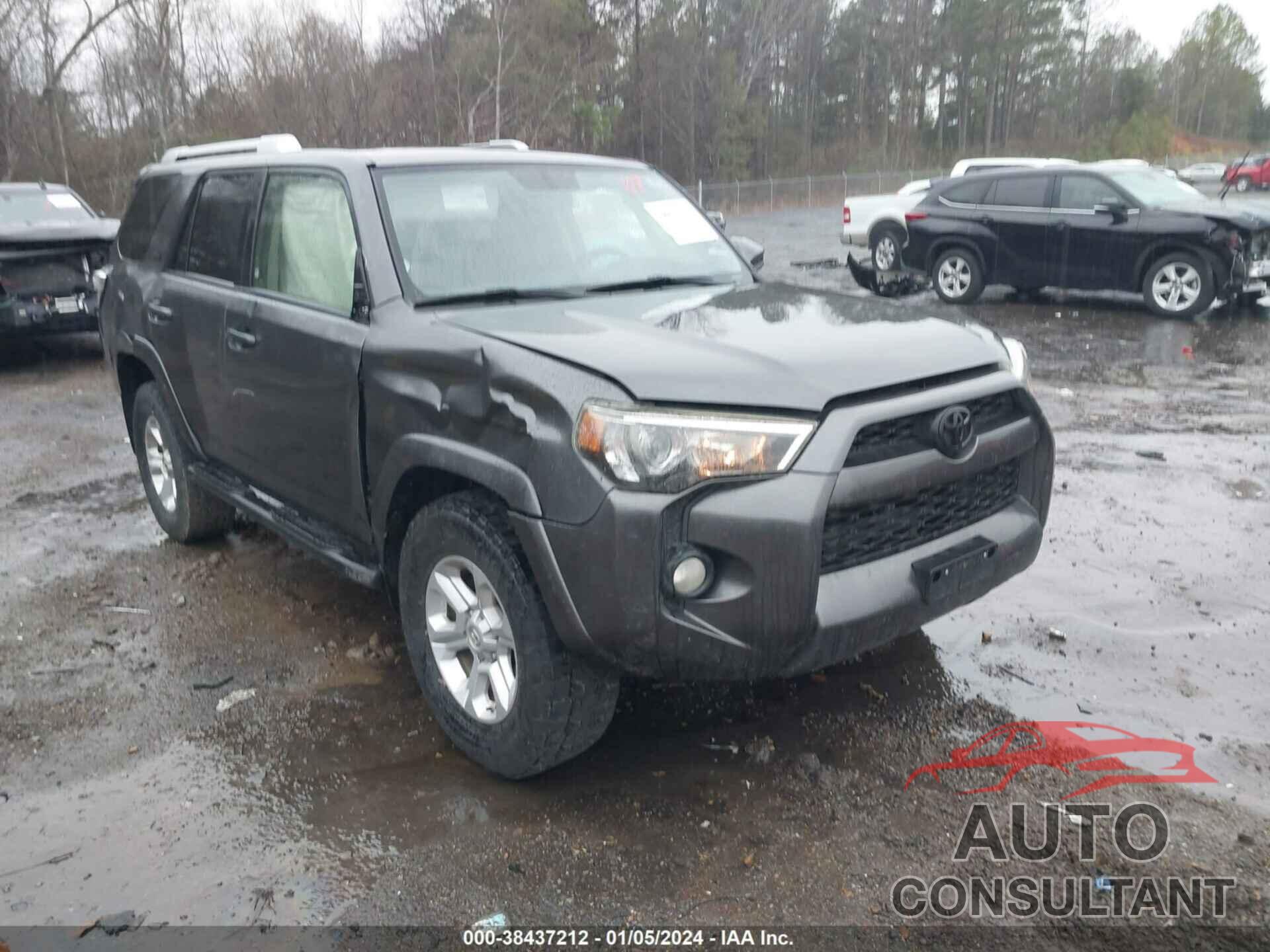 TOYOTA 4RUNNER 2016 - JTEZU5JR4G5139563