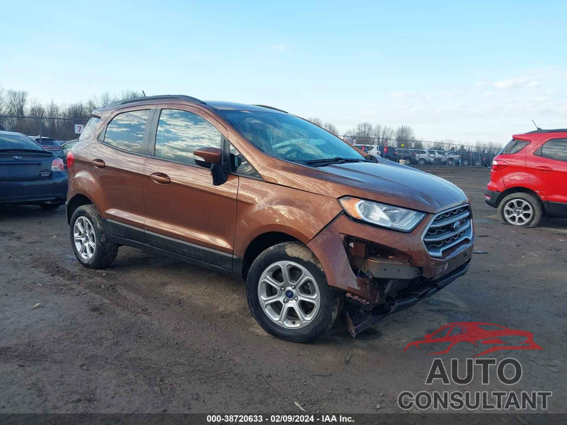 FORD ECOSPORT 2020 - MAJ6S3GL4LC323899