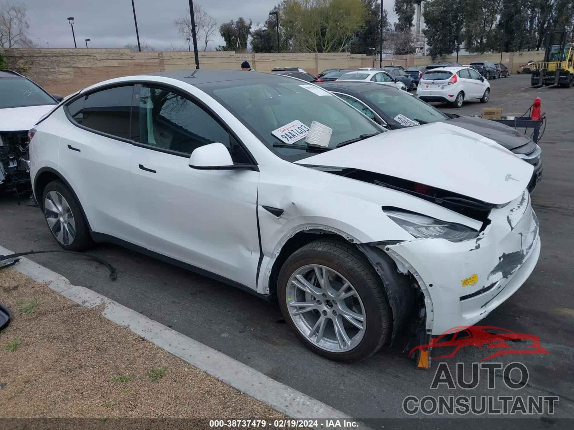 TESLA MODEL Y 2022 - 7SAYGDEE2NF360764