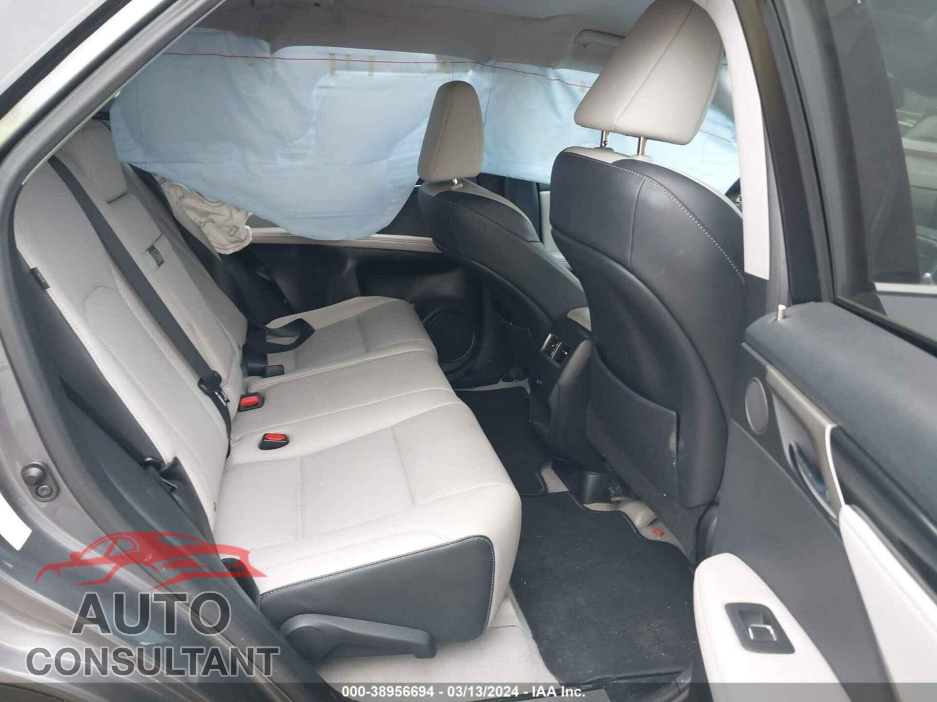 LEXUS RX 2017 - 2T2ZZMCA4HC093062