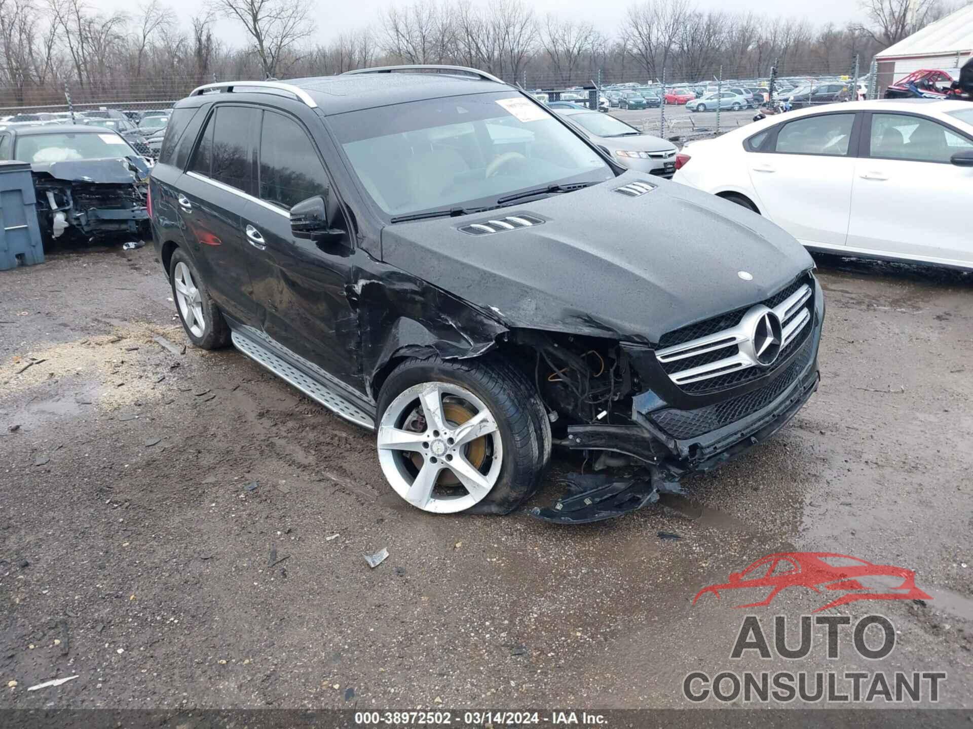 MERCEDES-BENZ GLE 2016 - 4JGDA5HB4GA637605