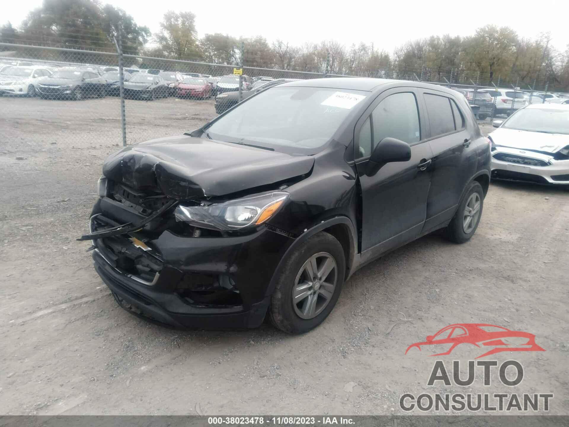 CHEVROLET TRAX 2020 - 3GNCJKSBXLL112131