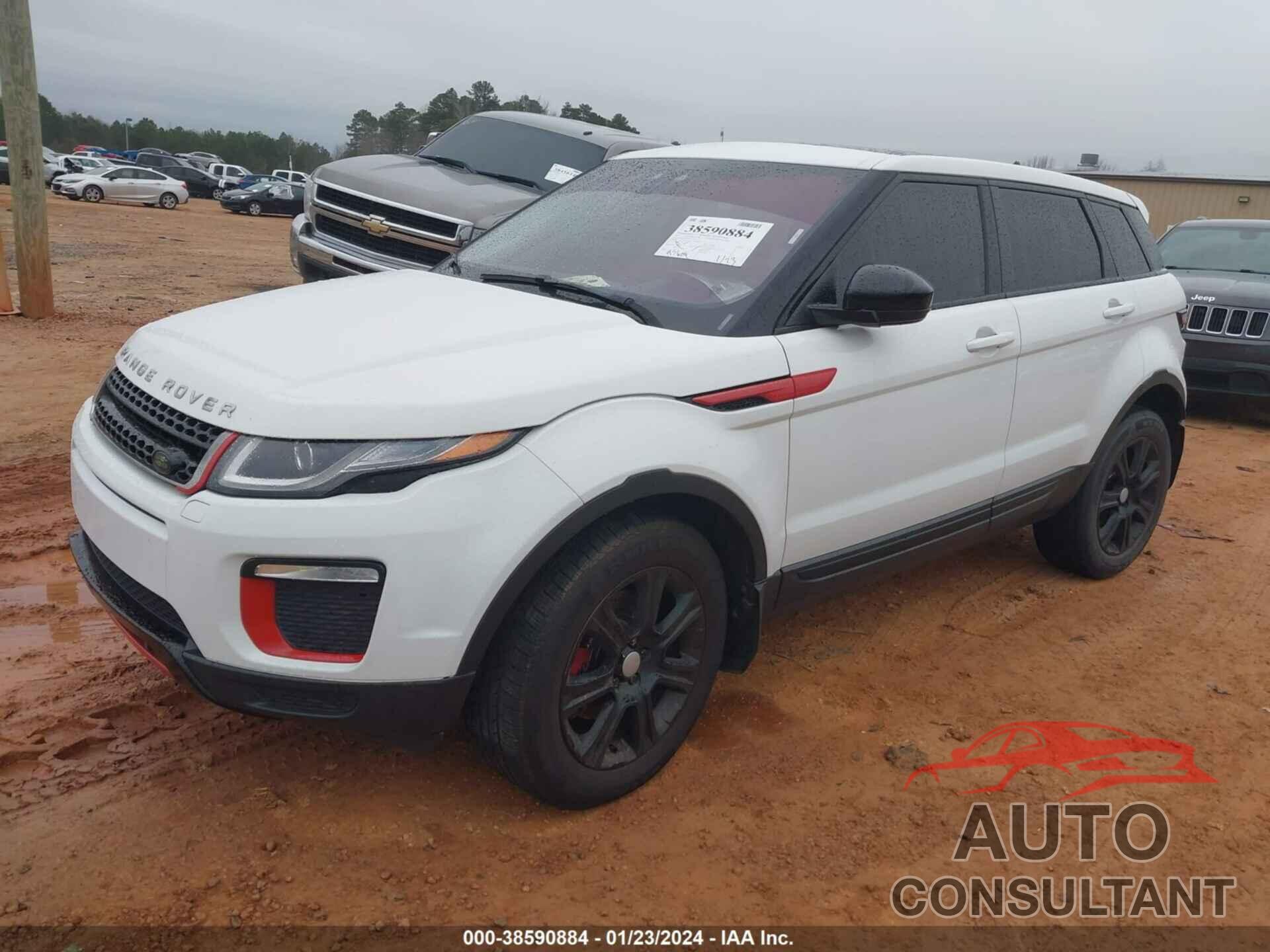 LAND ROVER RANGE ROVER EVOQUE 2017 - SALVP2BG2HH213982