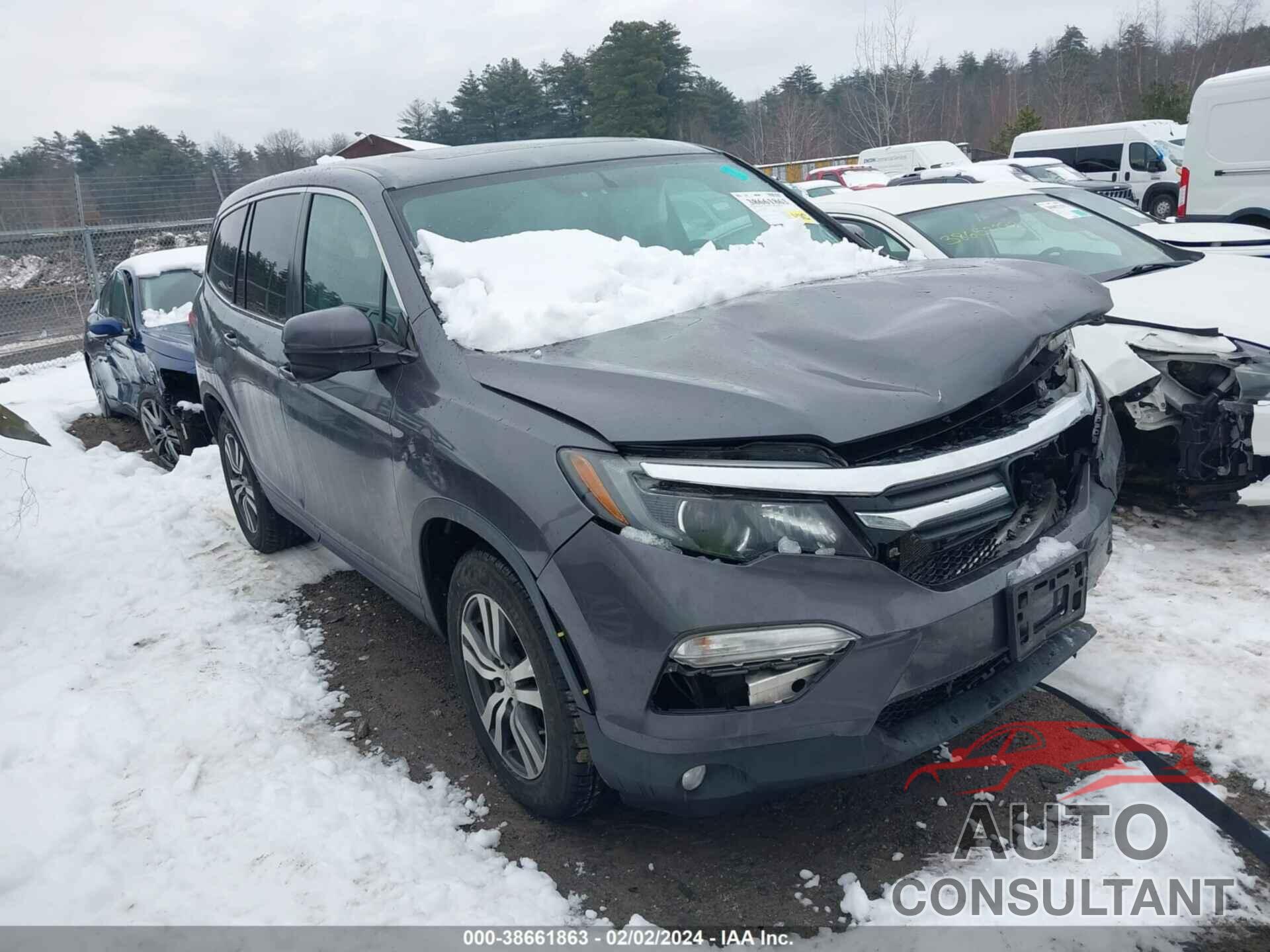 HONDA PILOT 2018 - 5FNYF6H58JB035179