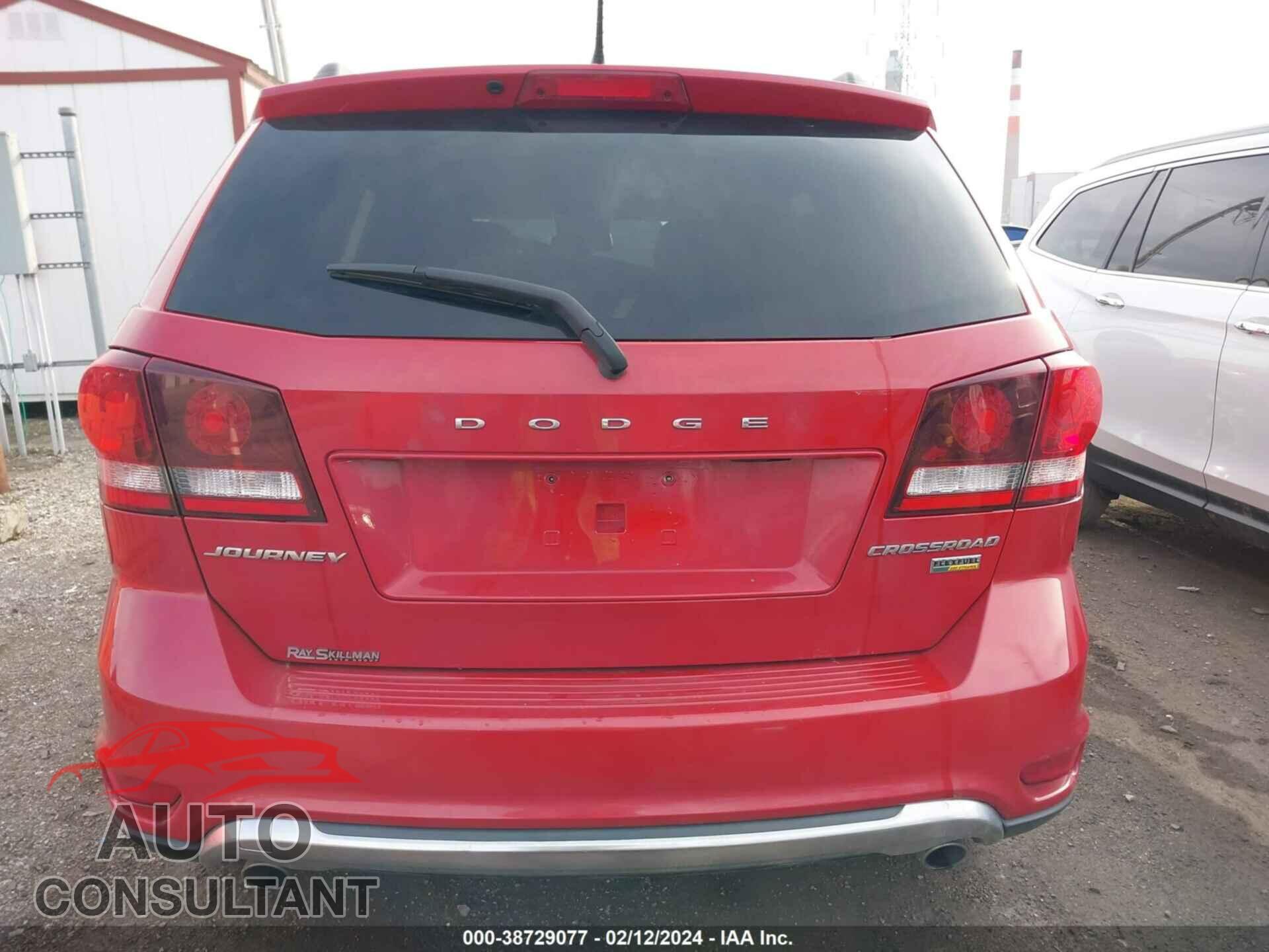 DODGE JOURNEY 2017 - 3C4PDCGG1HT542892