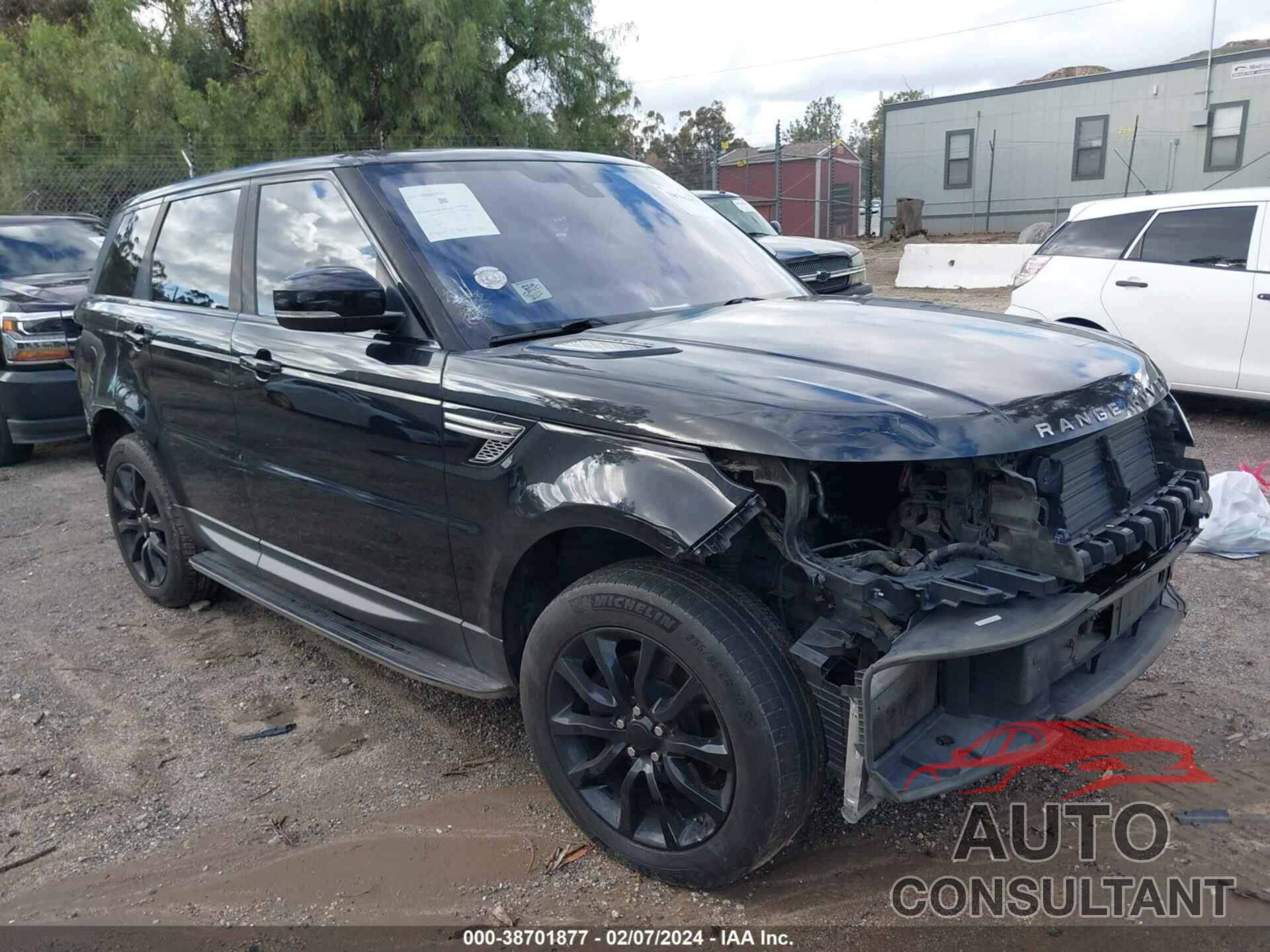 LAND ROVER RANGE ROVER SPORT 2016 - SALWR2KF4GA649214