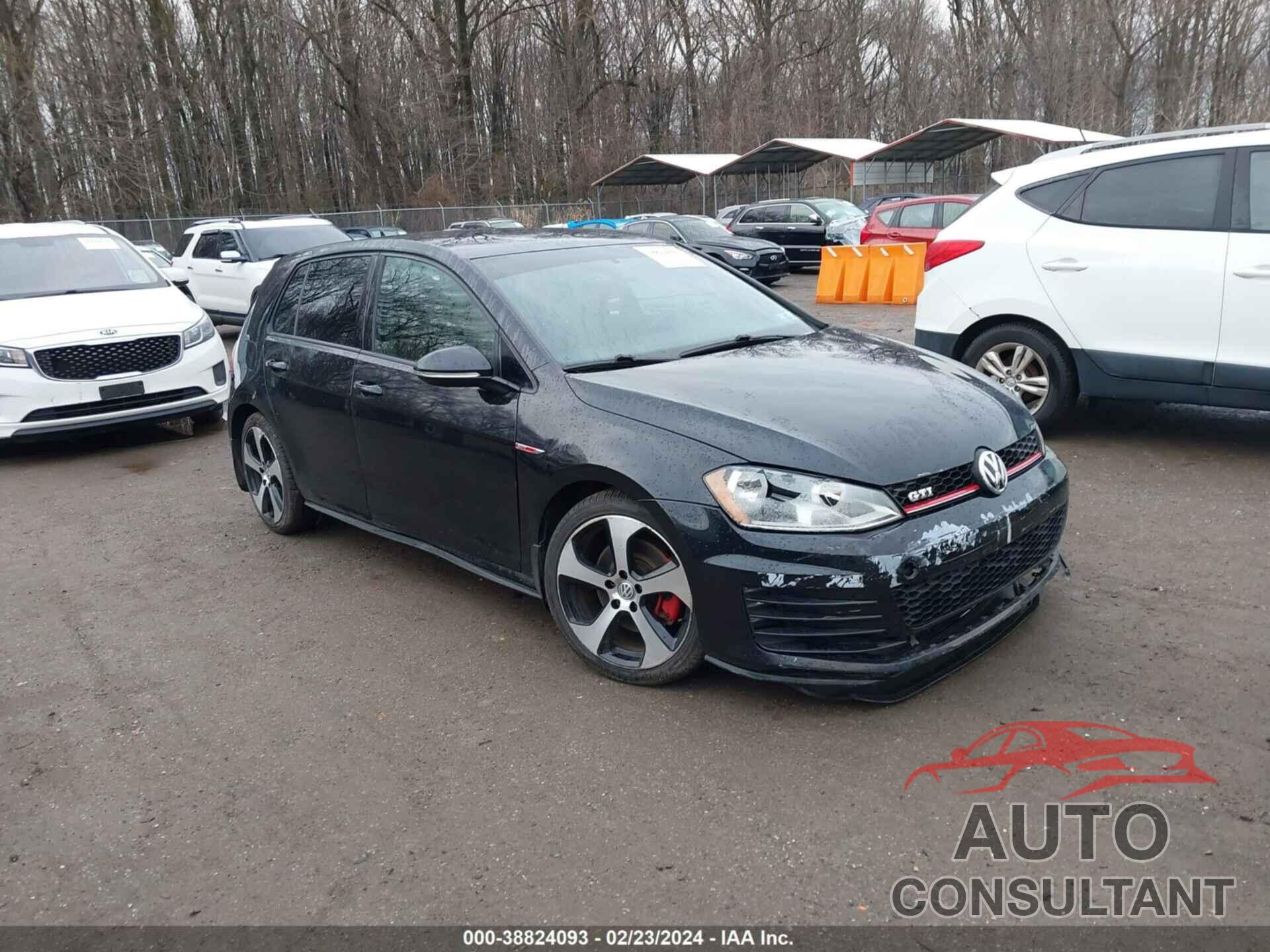 VOLKSWAGEN GTI 2017 - 3VW4T7AU6HM068439