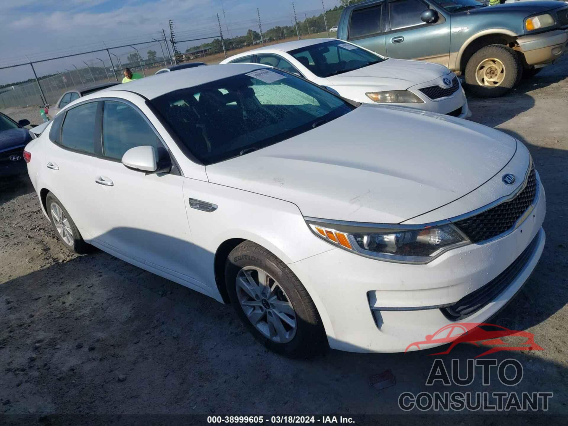 KIA OPTIMA 2016 - 5XXGT4L31GG028319