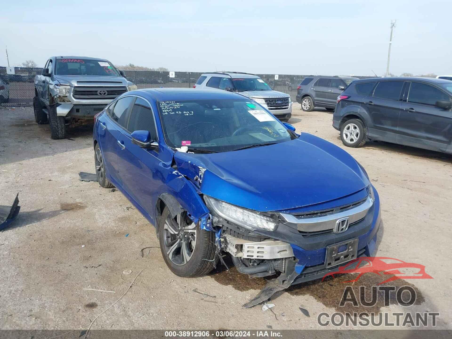 HONDA CIVIC SEDAN 2018 - JHMFC1F93JX005861