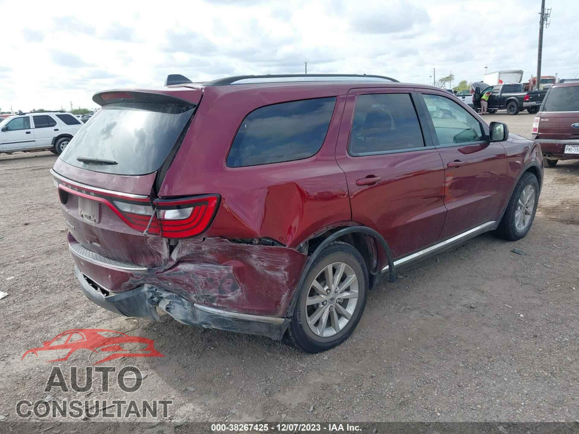 DODGE DURANGO 2022 - 1C4RDHAGXNC101977