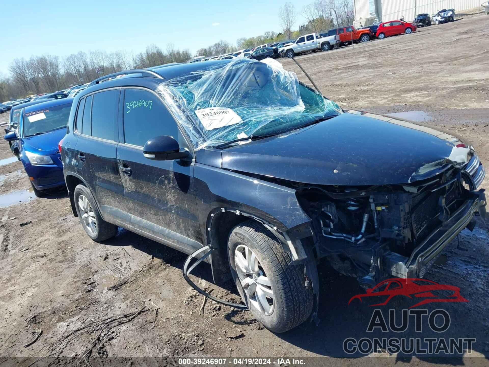 VOLKSWAGEN TIGUAN 2017 - WVGBV7AX4HW510239