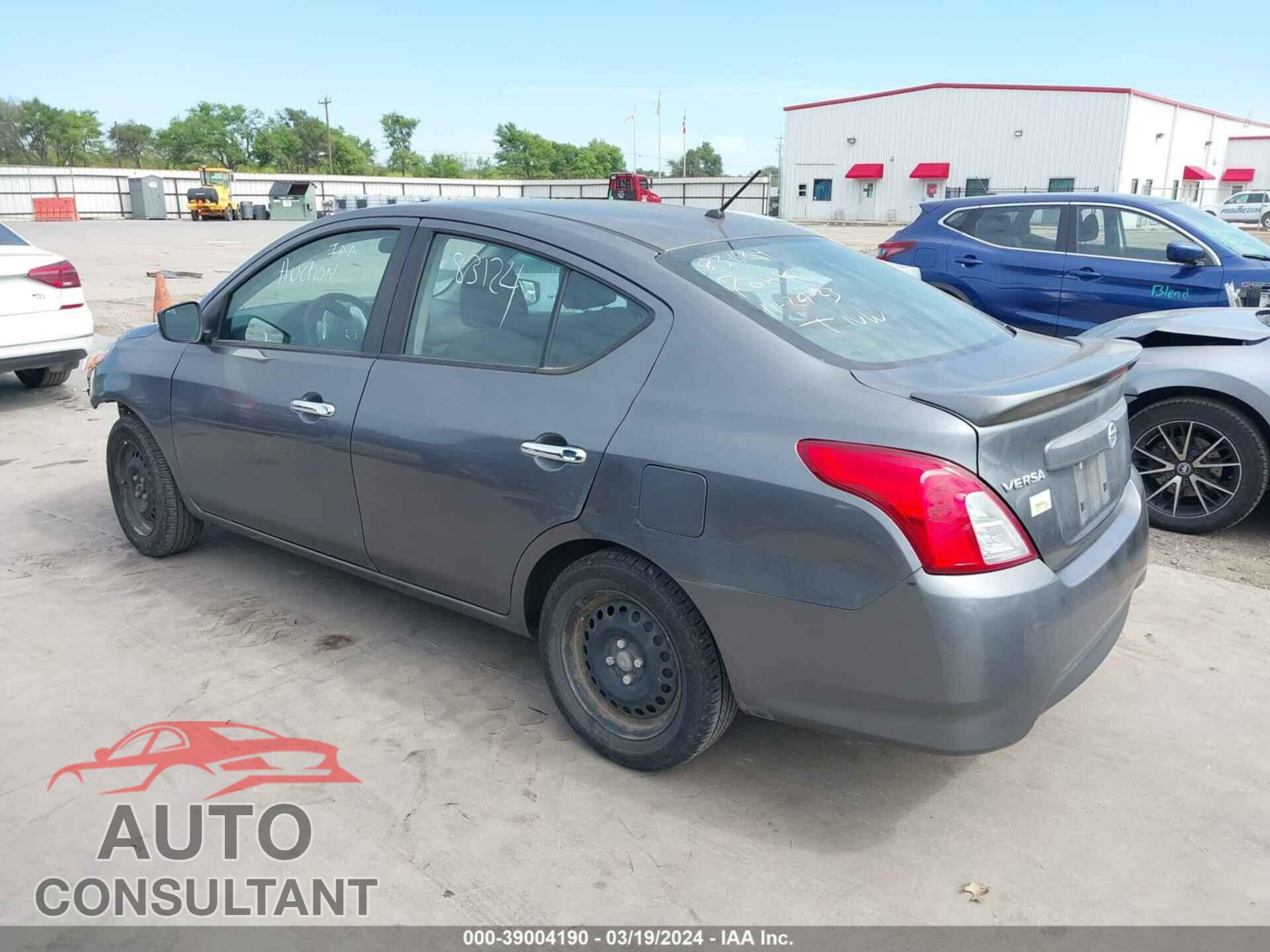 NISSAN VERSA 2019 - 3N1CN7AP3KL831424