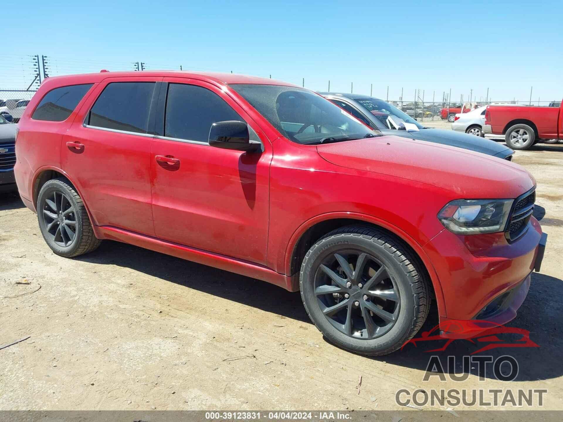DODGE DURANGO 2018 - 1C4RDHAG3JC323688