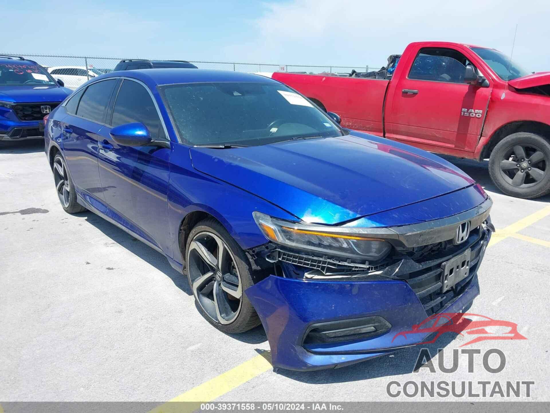 HONDA ACCORD 2018 - 1HGCV1F32JA234496