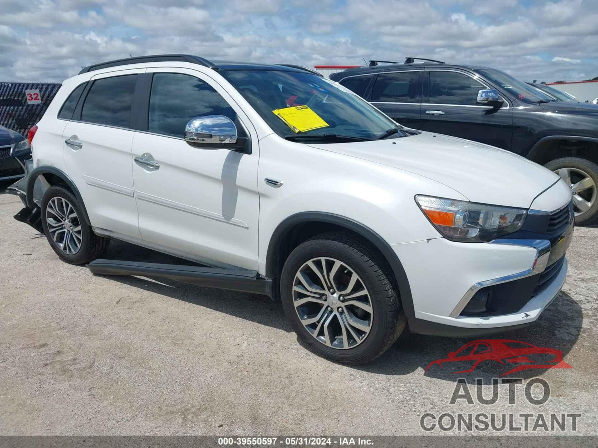 MITSUBISHI OUTLANDER SPORT 2016 - JA4AR4AW6GZ037283