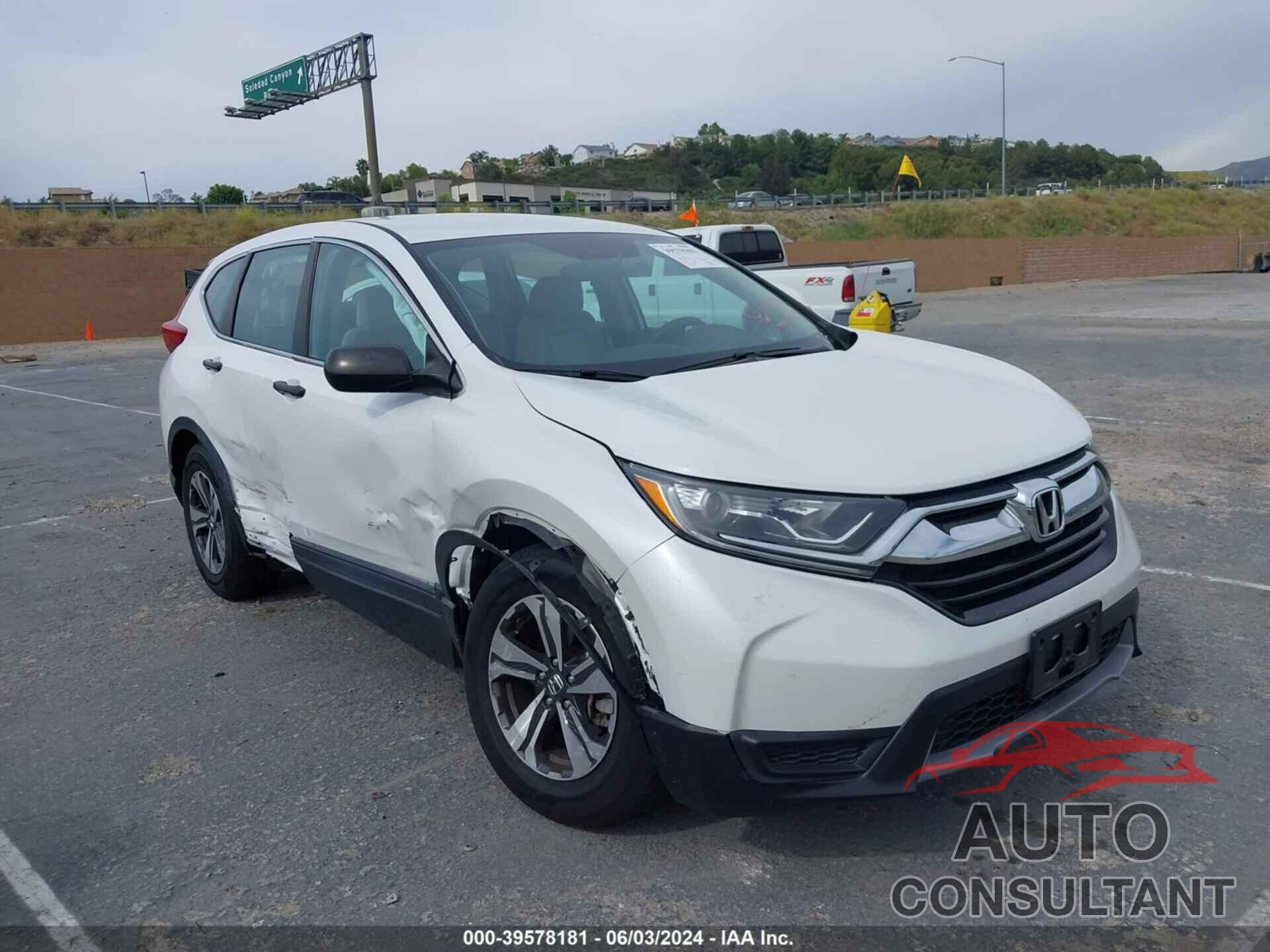 HONDA CR-V 2019 - 5J6RW5H37KL005404