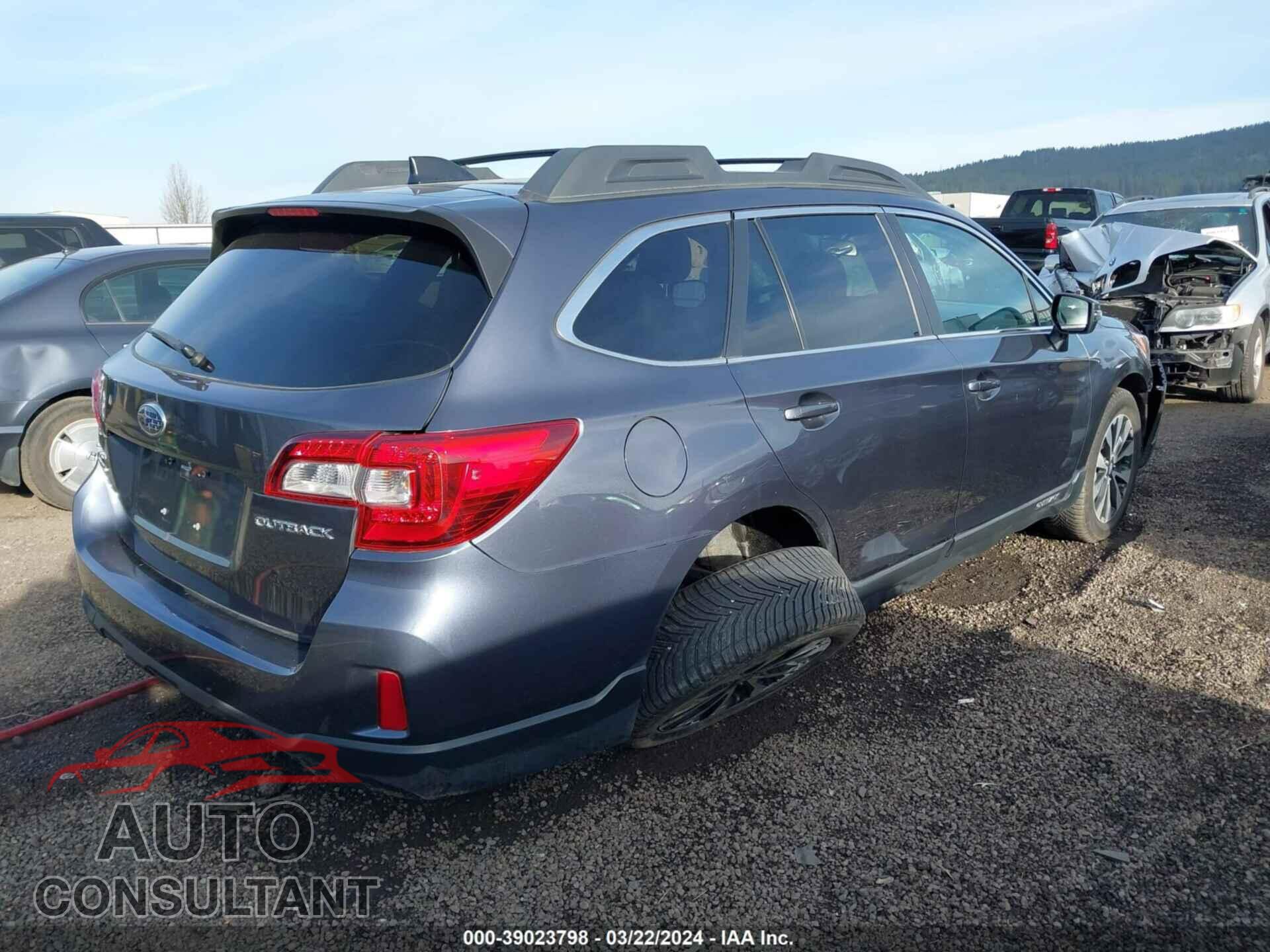 SUBARU OUTBACK 2016 - 4S4BSAJC0G3243507