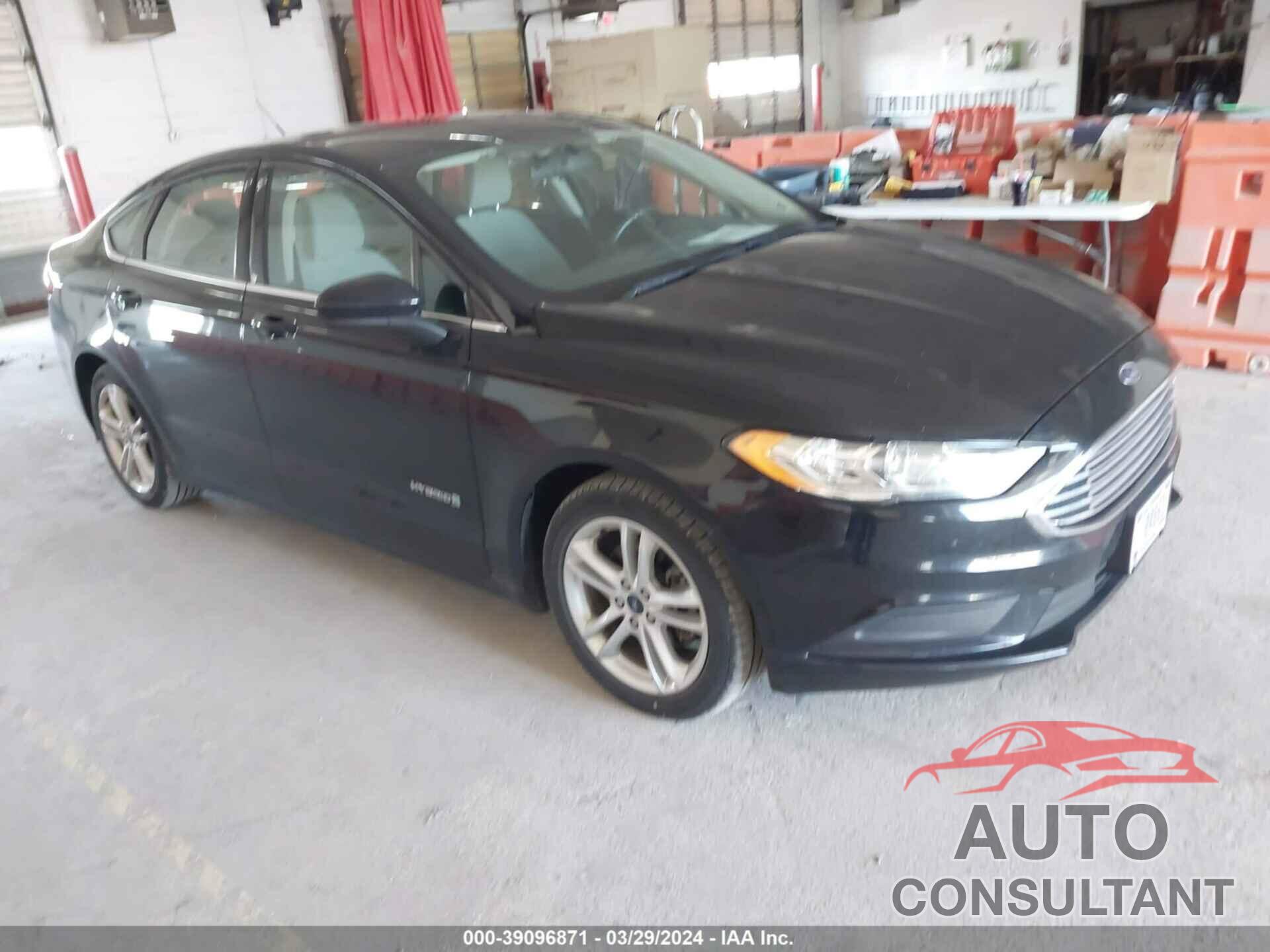 FORD FUSION HYBRID 2018 - 3FA6P0UU0JR122142