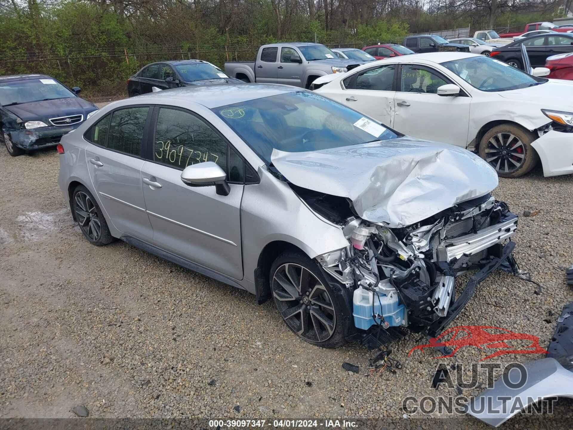 TOYOTA COROLLA 2022 - JTDS4MCEXN3503634