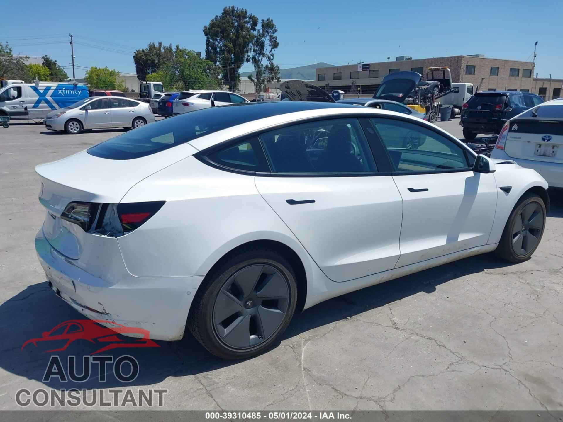 TESLA MODEL 3 2021 - 5YJ3E1EA9MF074725