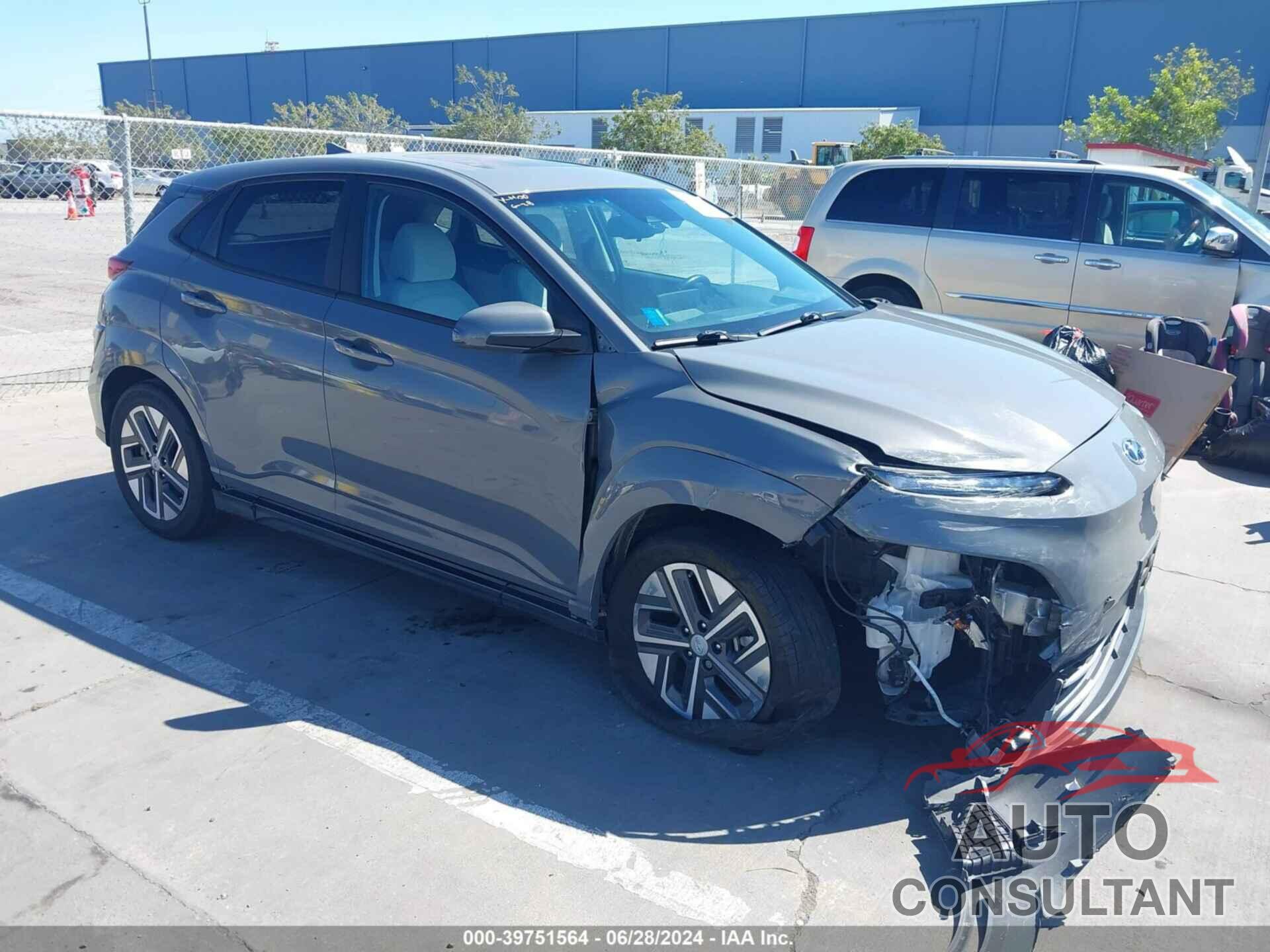 HYUNDAI KONA ELECTRIC 2022 - KM8K33AG8NU138216