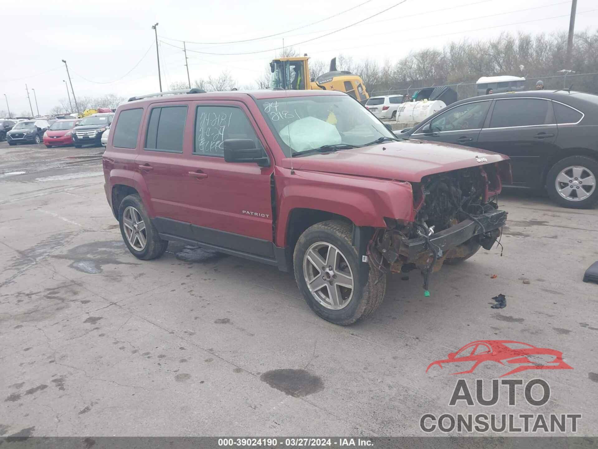 JEEP PATRIOT 2016 - 1C4NJPFA6GD612430