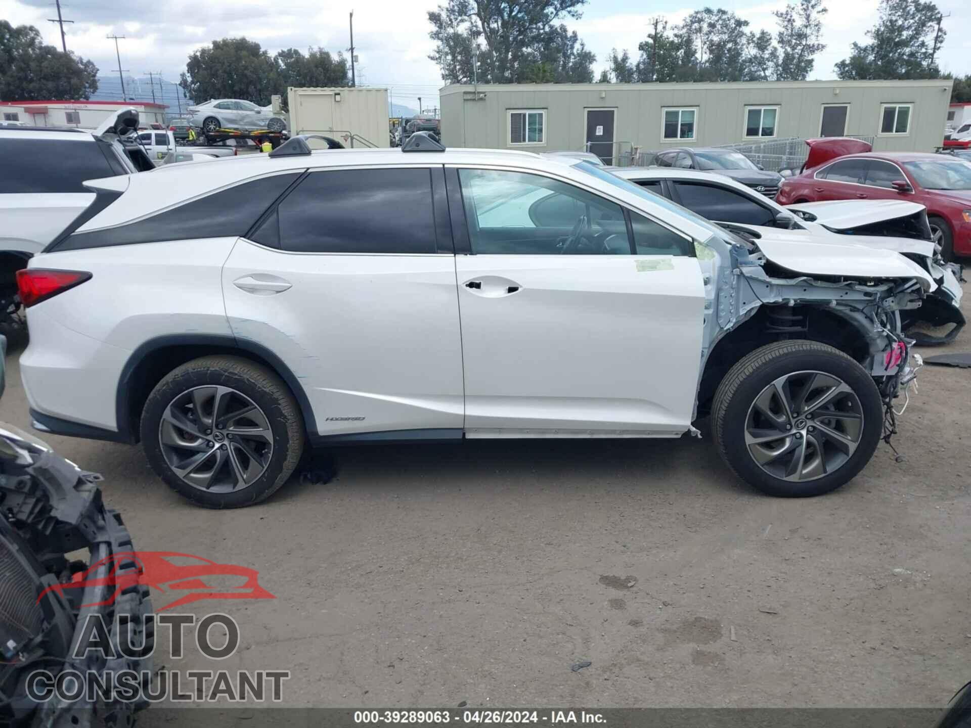 LEXUS RX 2018 - JTJDGKCA6J2000830