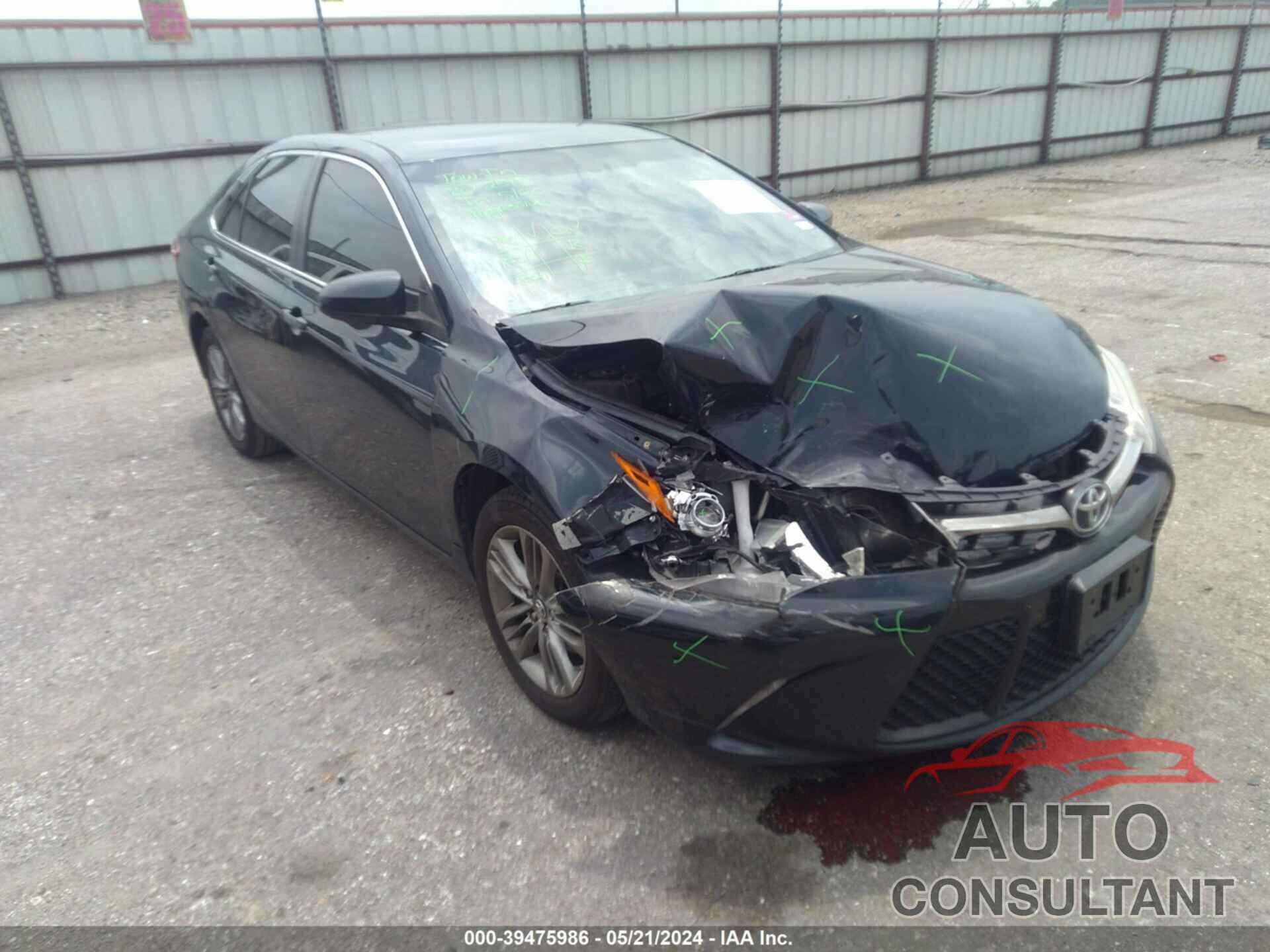 TOYOTA CAMRY 2017 - 4T1BF1FK2HU761442