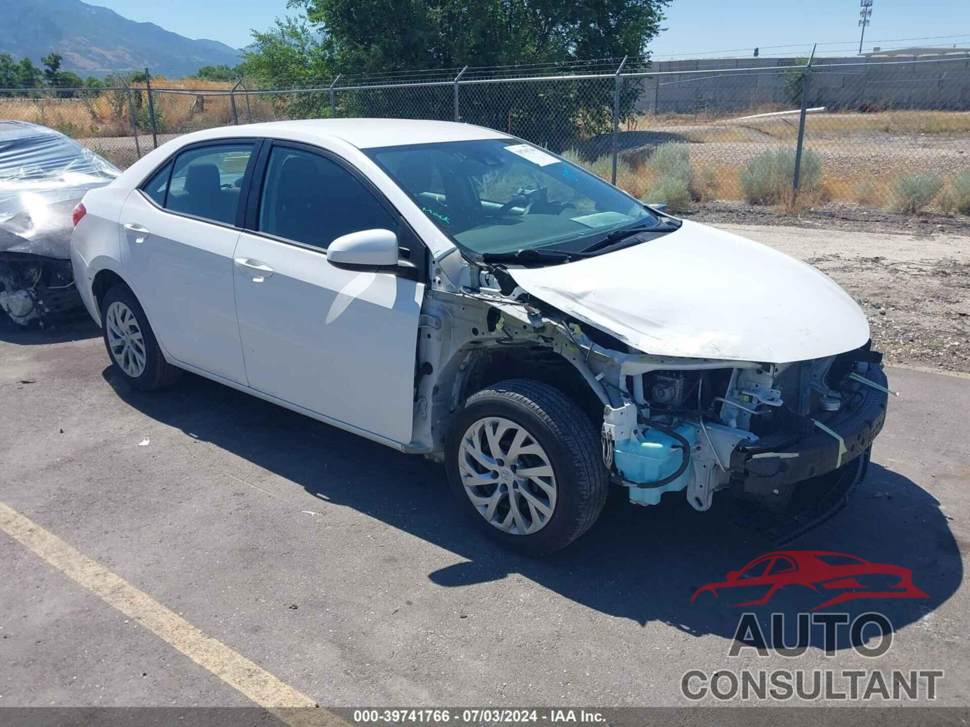 TOYOTA COROLLA 2018 - 2T1BURHE9JC057791