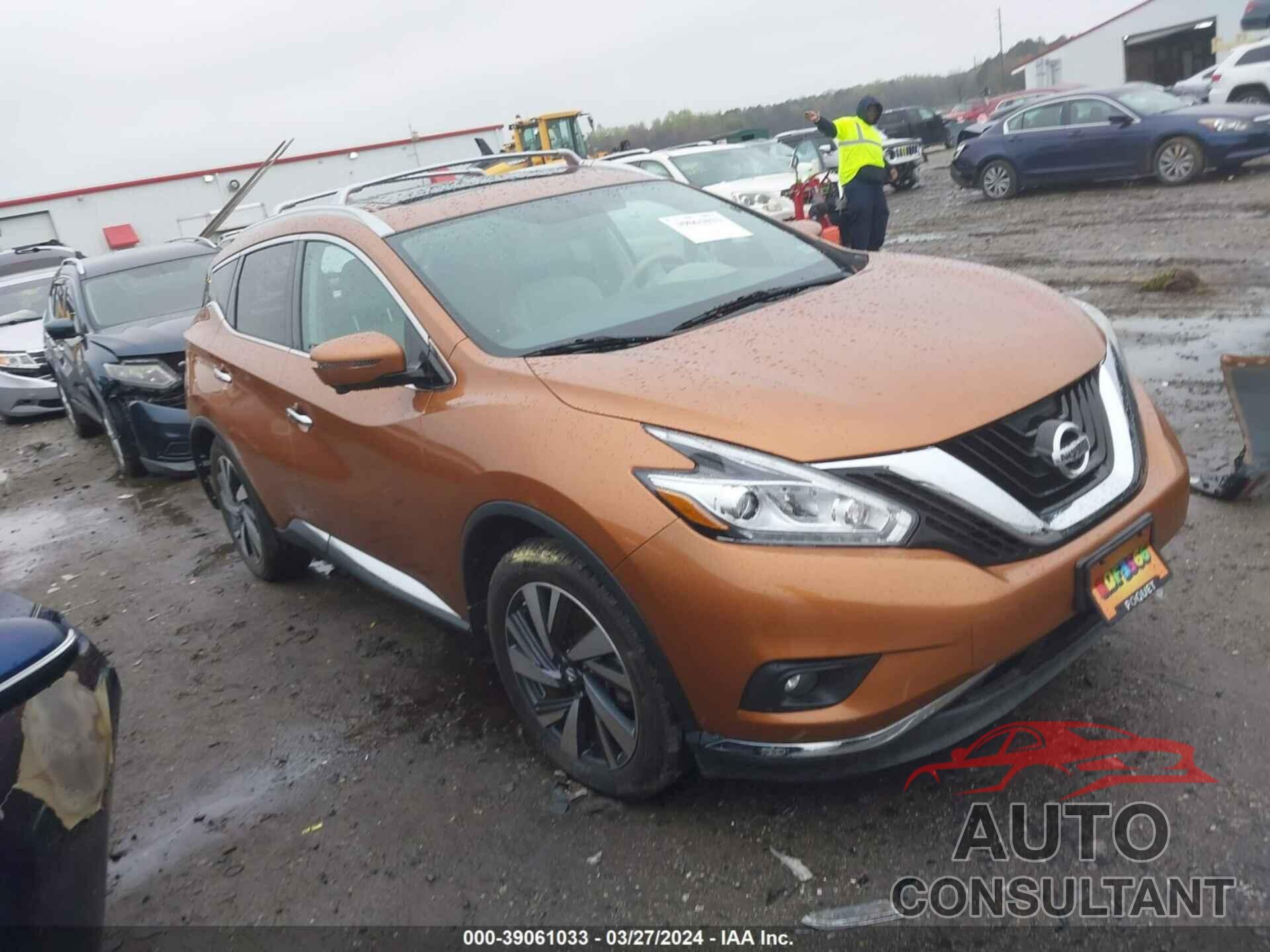 NISSAN MURANO 2016 - 5N1AZ2MH6GN155182