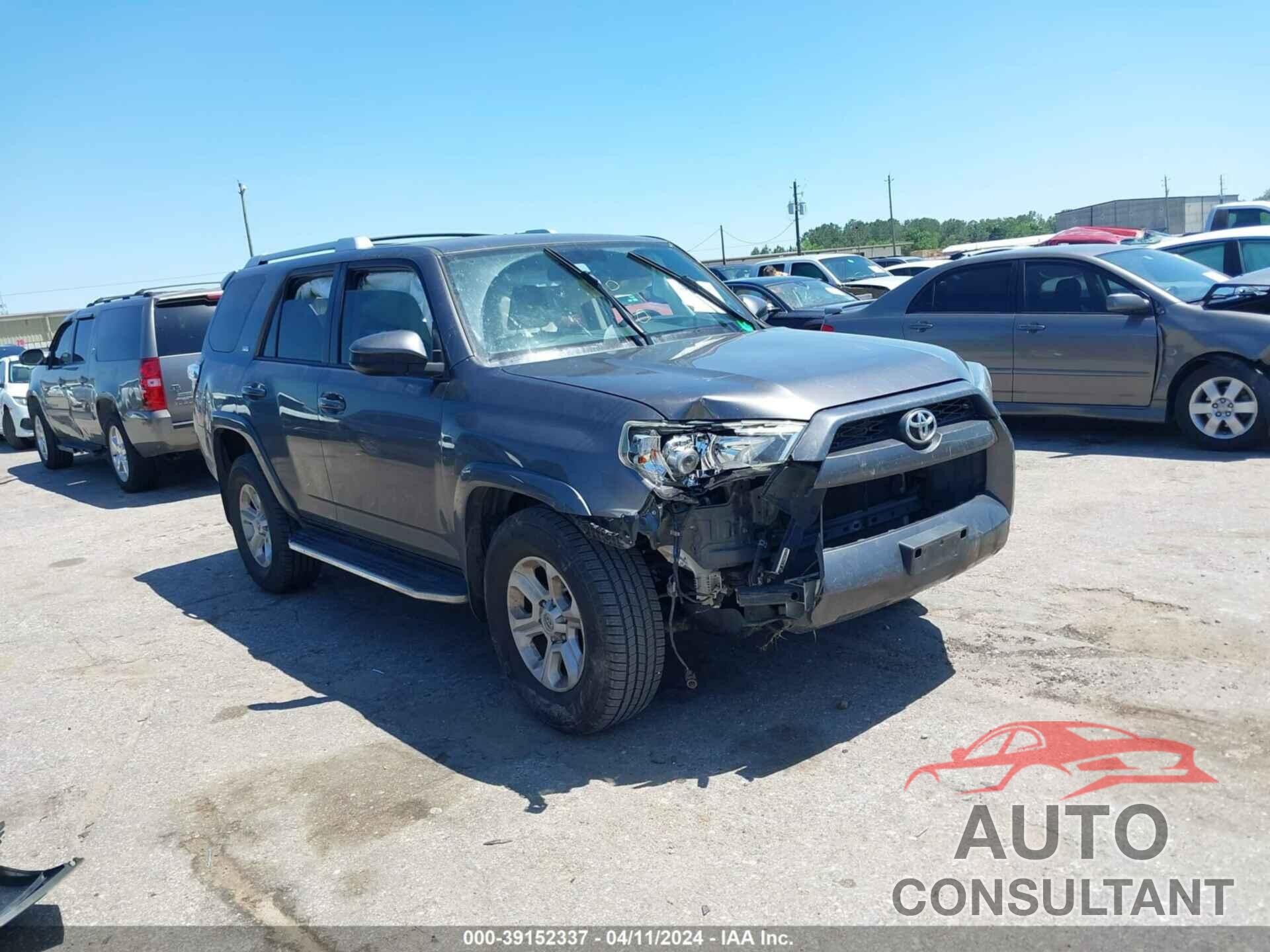 TOYOTA 4RUNNER 2016 - JTEZU5JR8G5112513