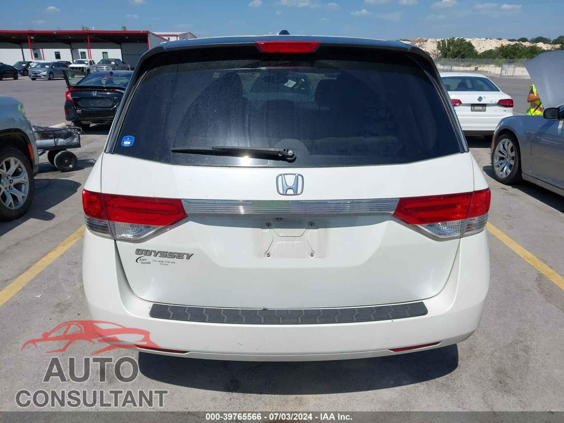 HONDA ODYSSEY 2016 - 5FNRL5H63GB016354